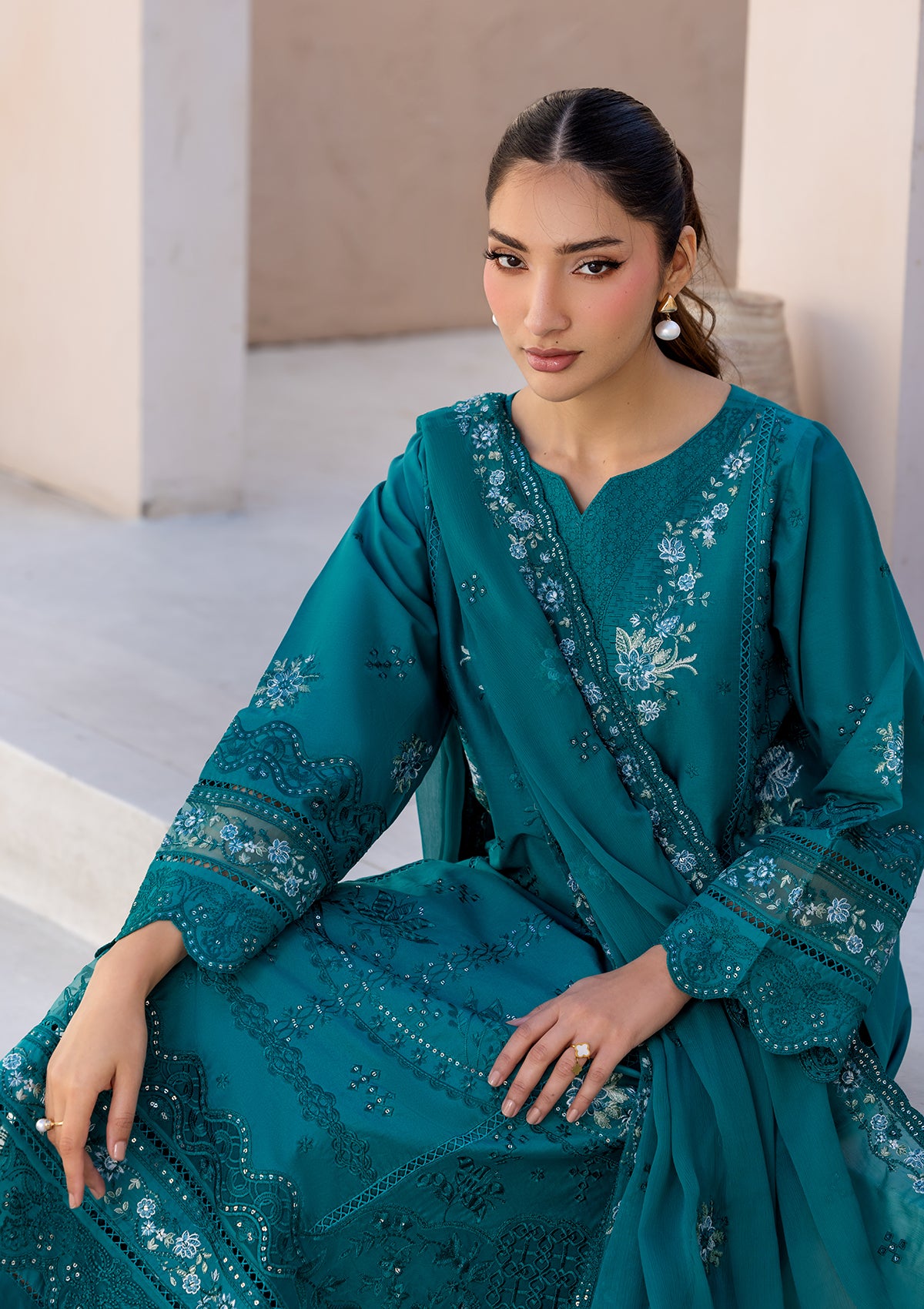 LUXURY Embroidered LAWN BT006719-SGN