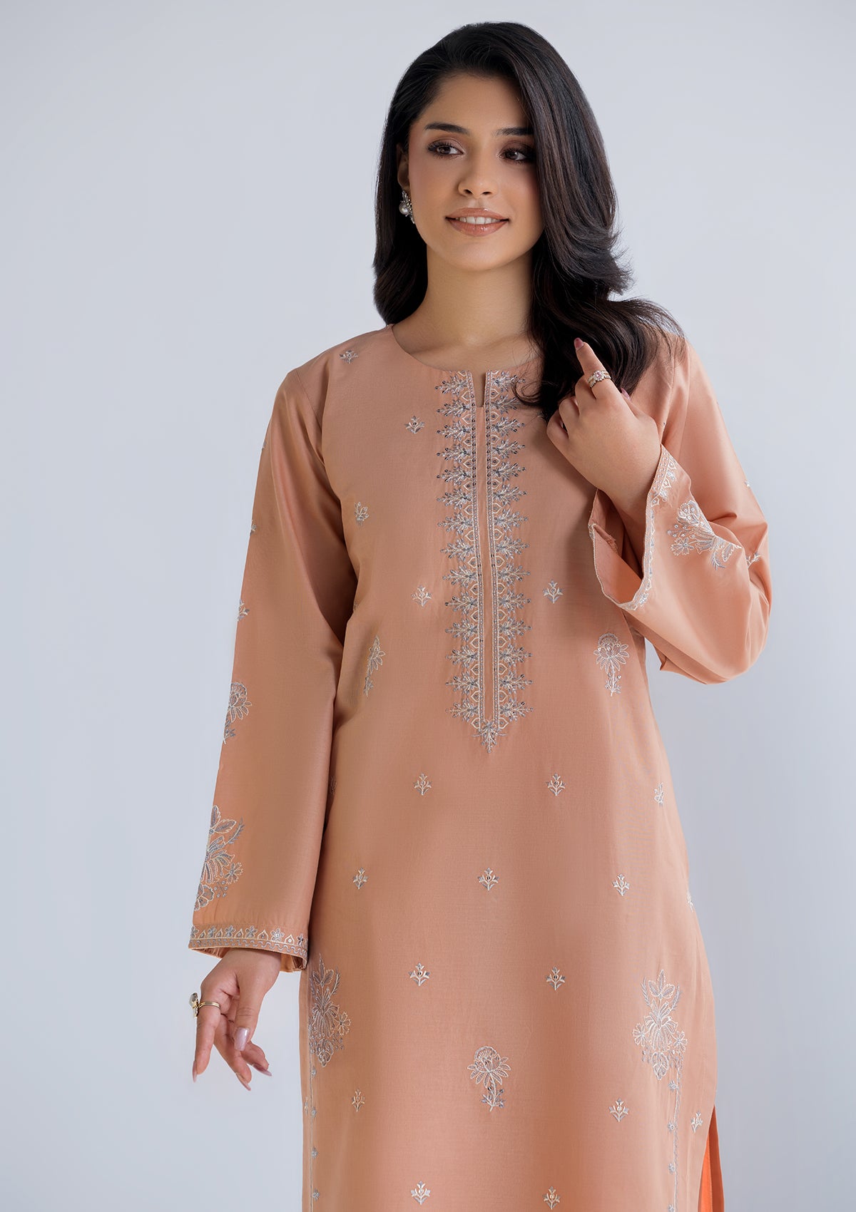EMBROIDERED COTTON BT006686-SKN