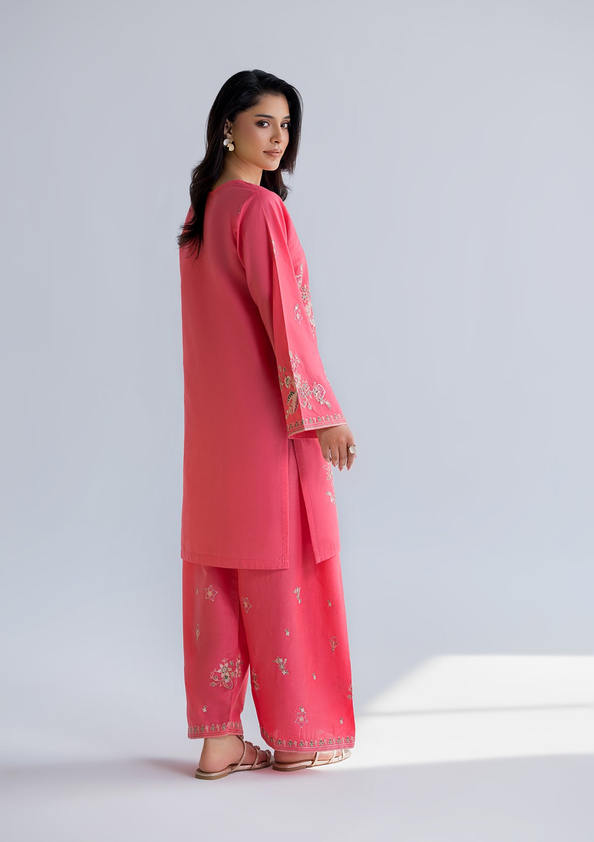 EMBROIDERED COTTON BT006686-PNK