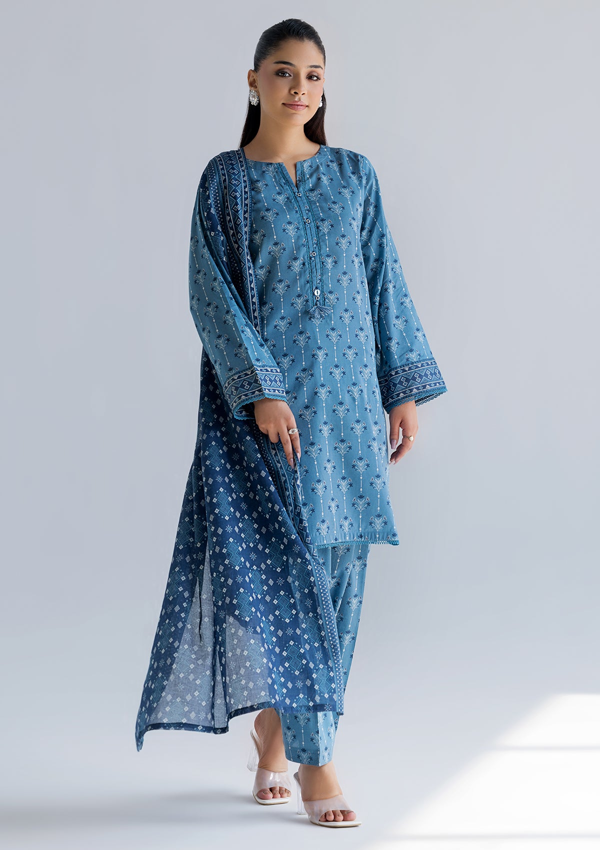 PRINTED LAWN BT006760-LBU