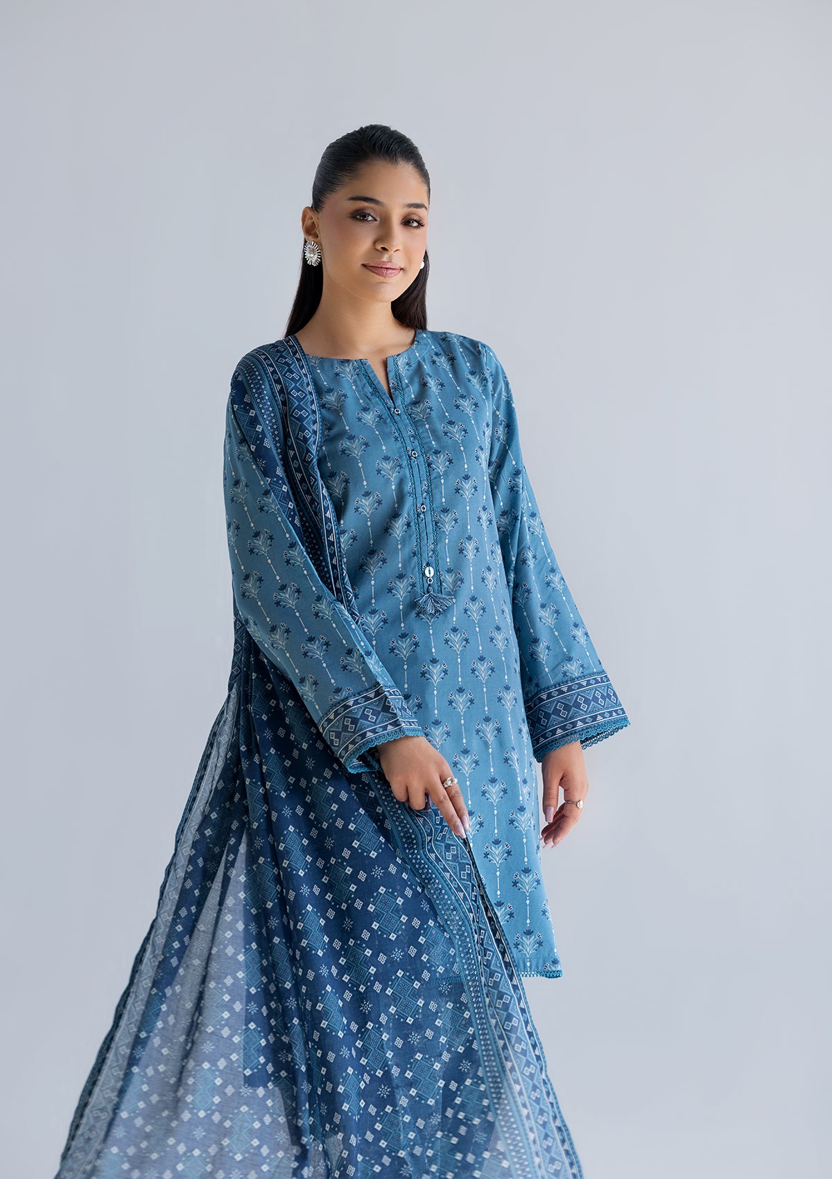 PRINTED LAWN BT006760-LBU