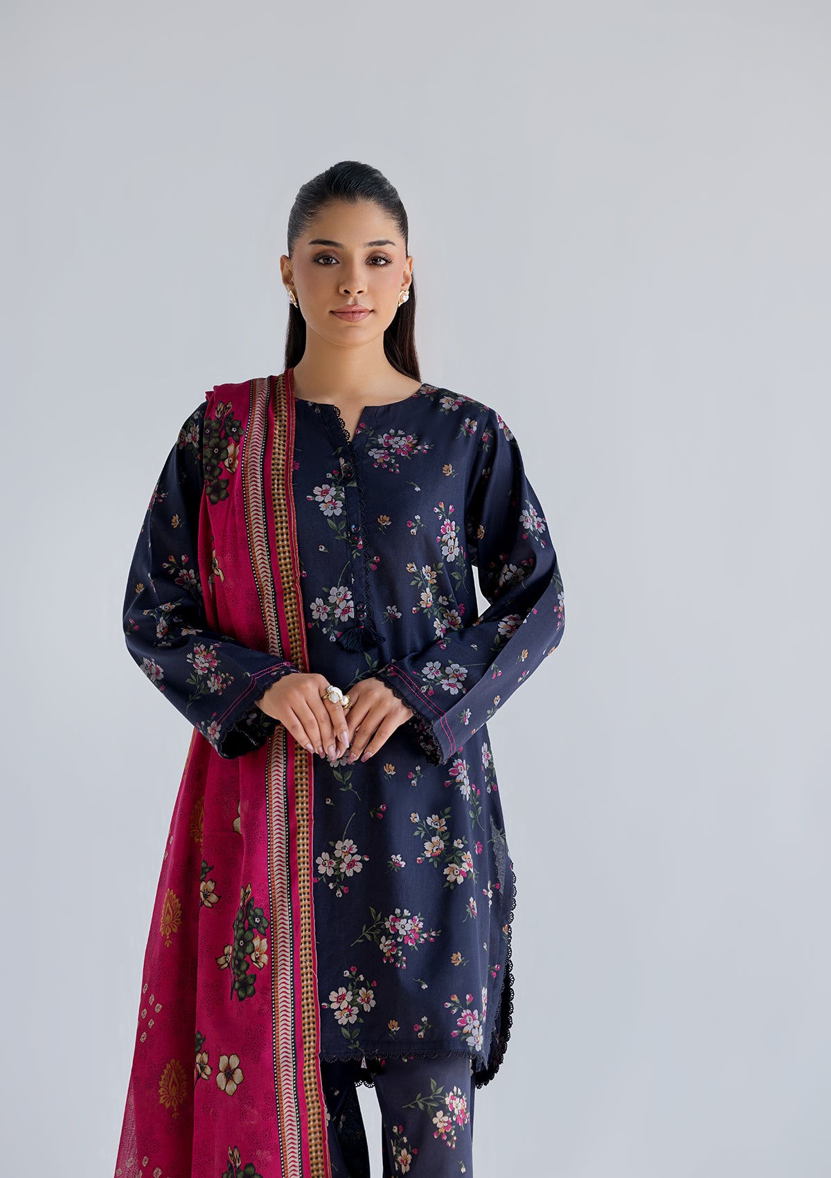 PRINTED LAWN BT006760-NVB