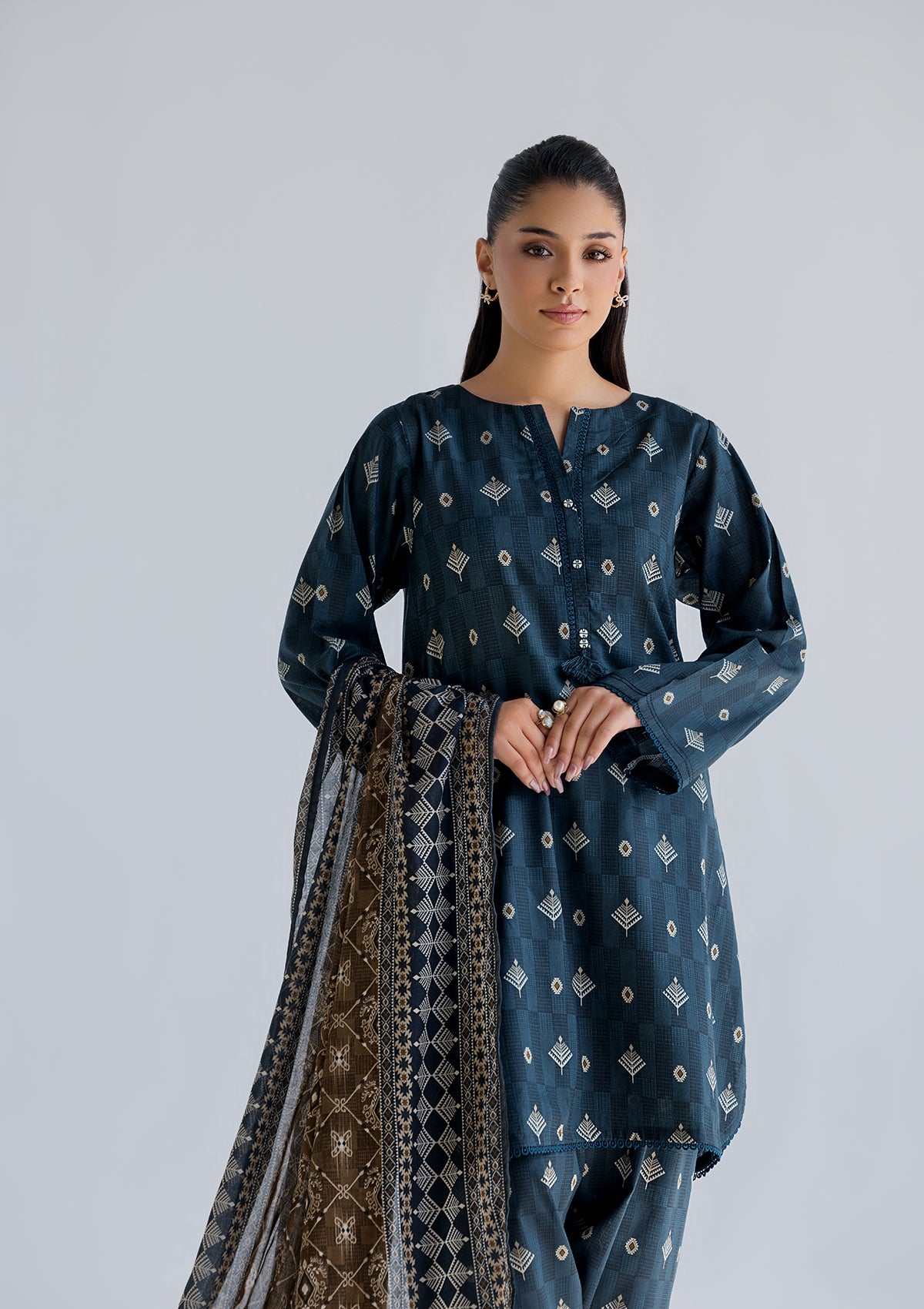 PRINTED LAWN BT006760-DPG