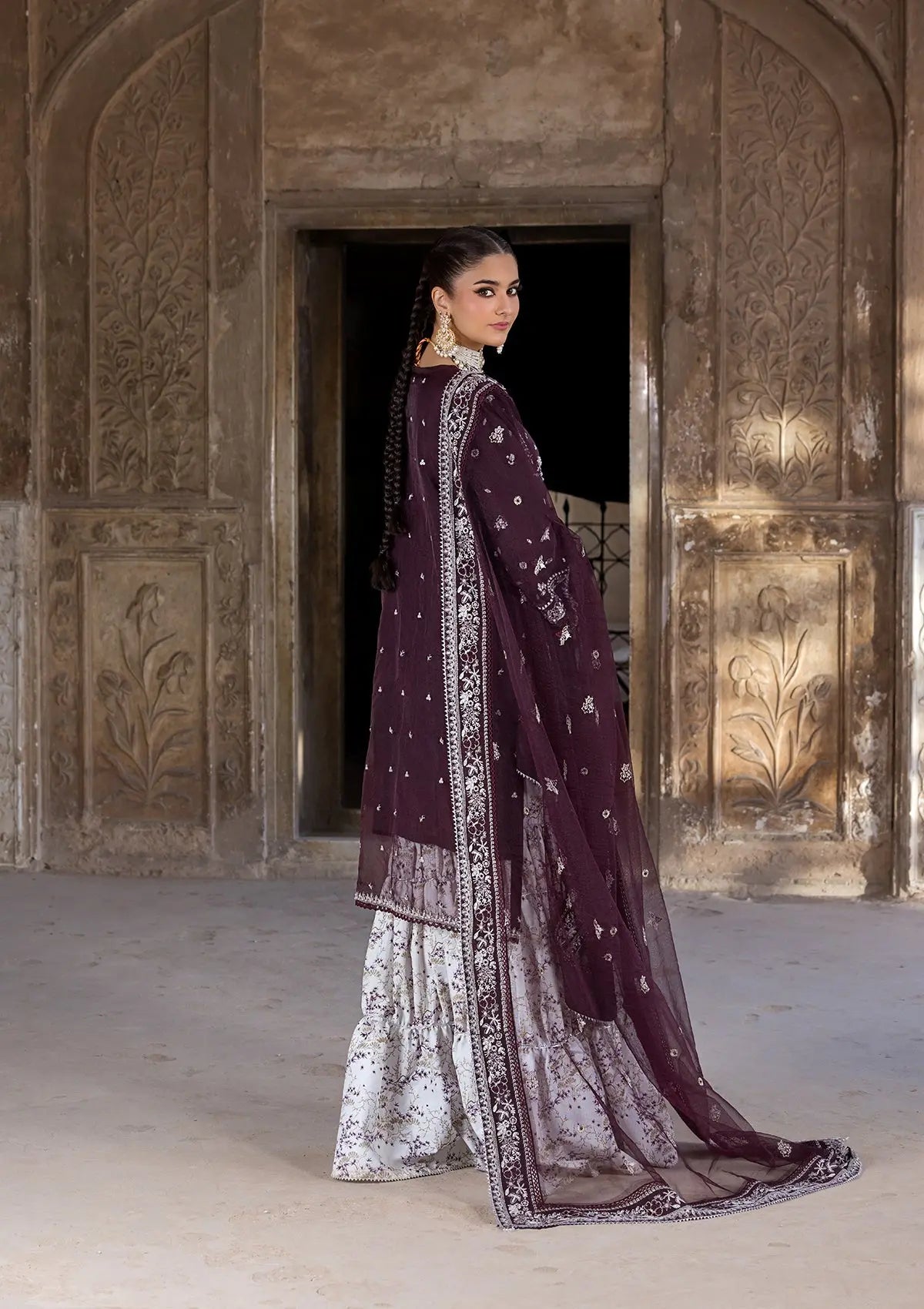 Embroidered Organza BT-25-01 Bin Tayyab