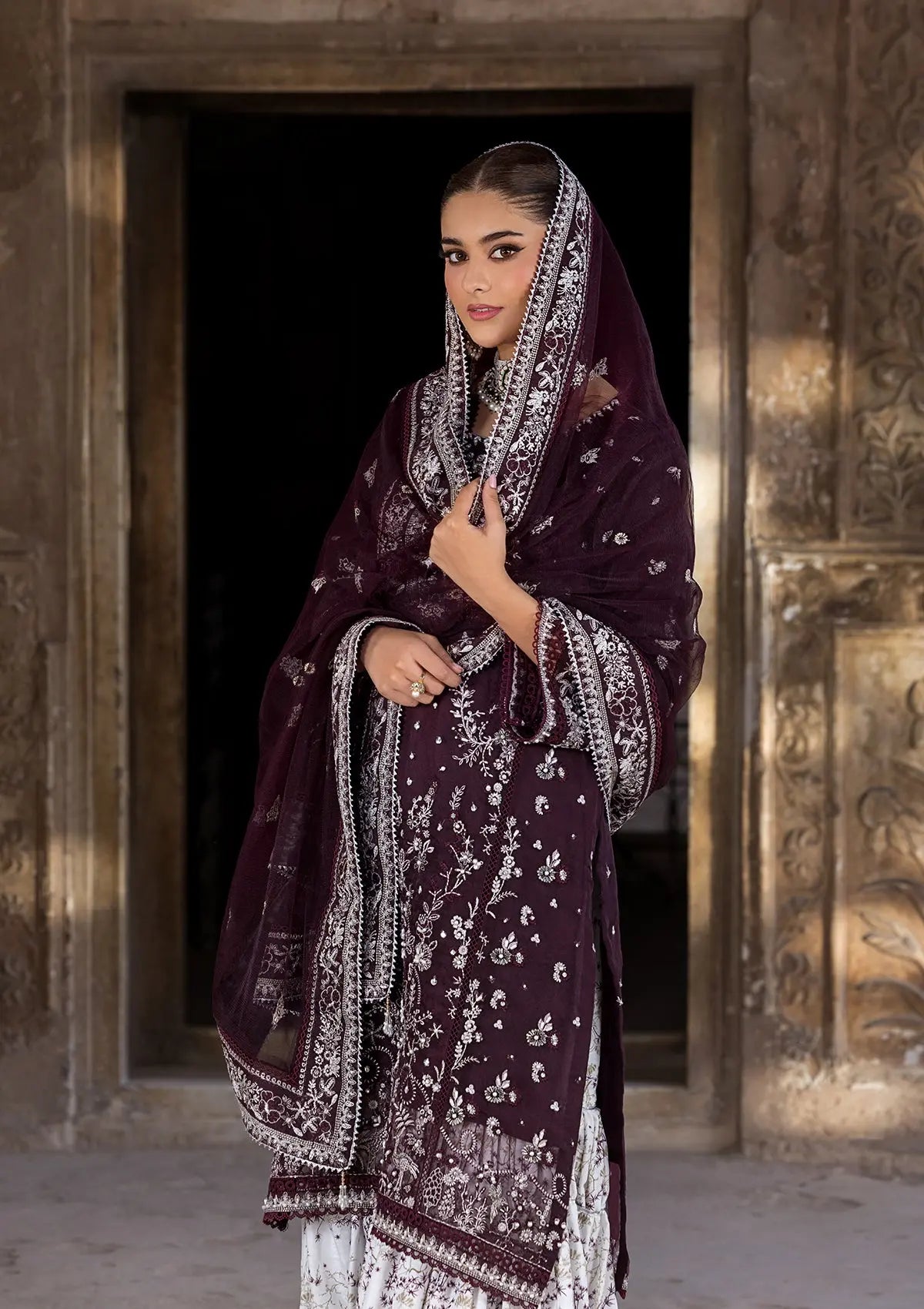 Embroidered Organza BT-25-01 Bin Tayyab