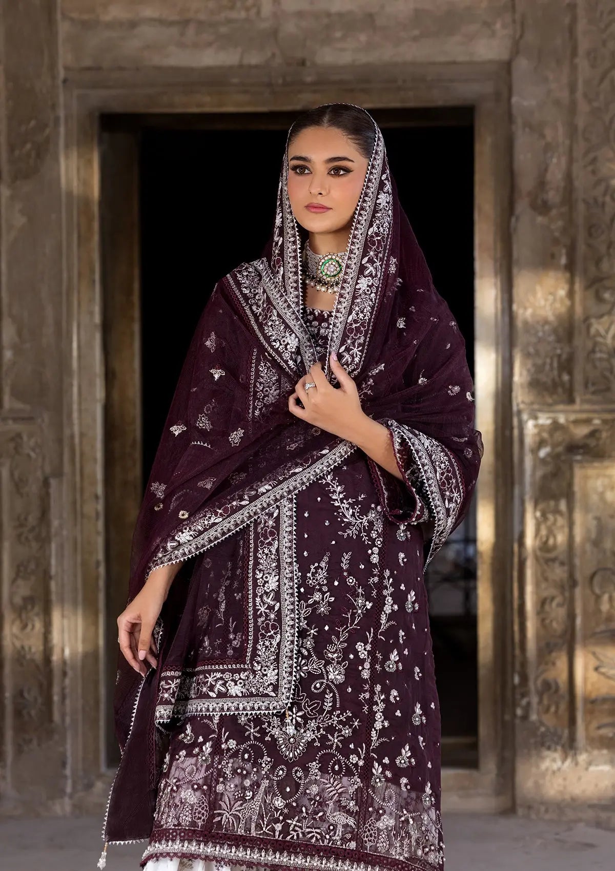 Embroidered Organza BT-25-01 Bin Tayyab