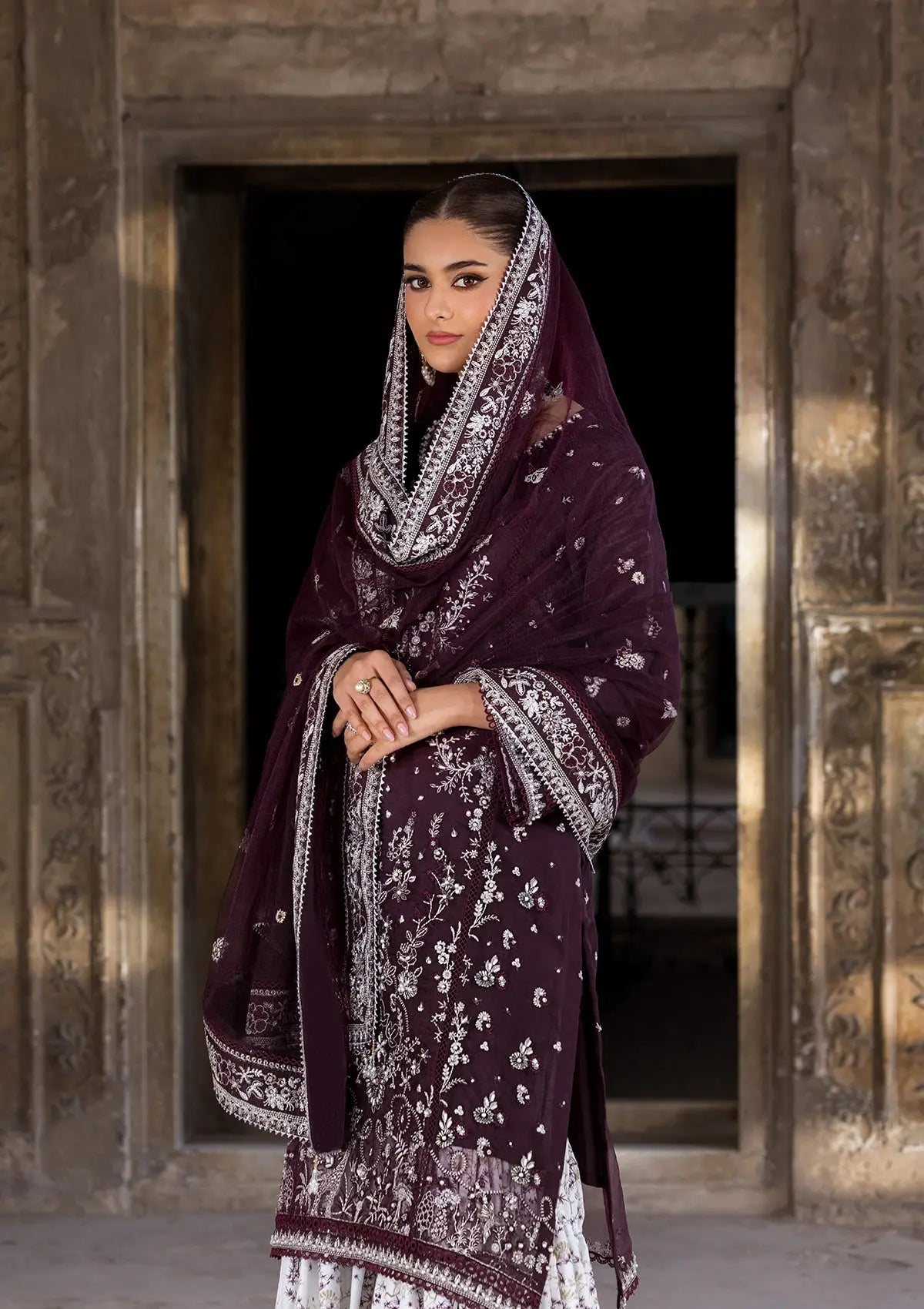 Embroidered Organza BT-25-01 Bin Tayyab