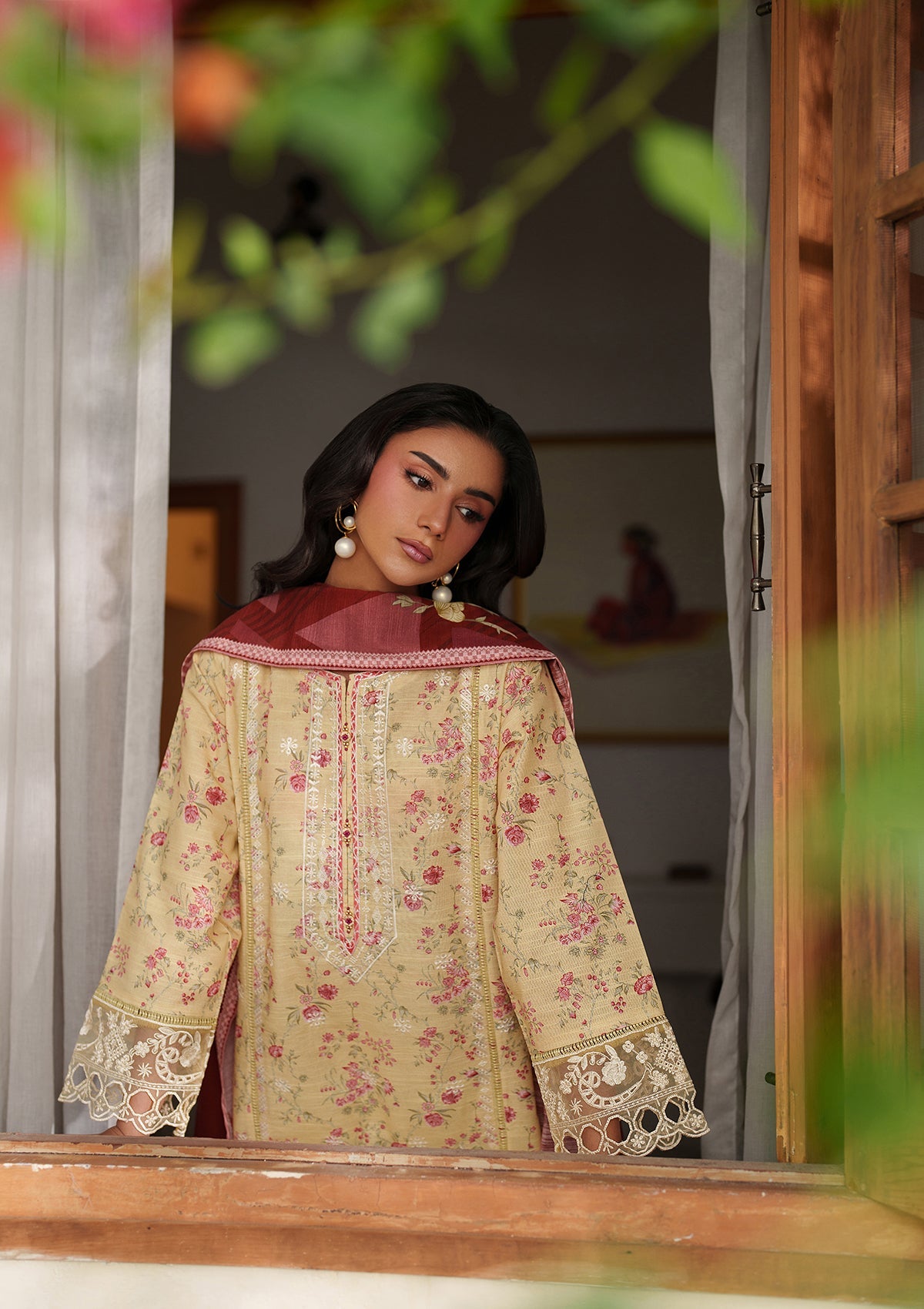Embroidered Khaddar BT6552-YLO Bin Tayyab