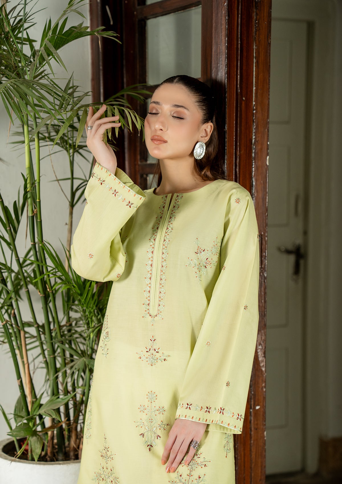 EMBROIDERED COTTON BT006749-PST