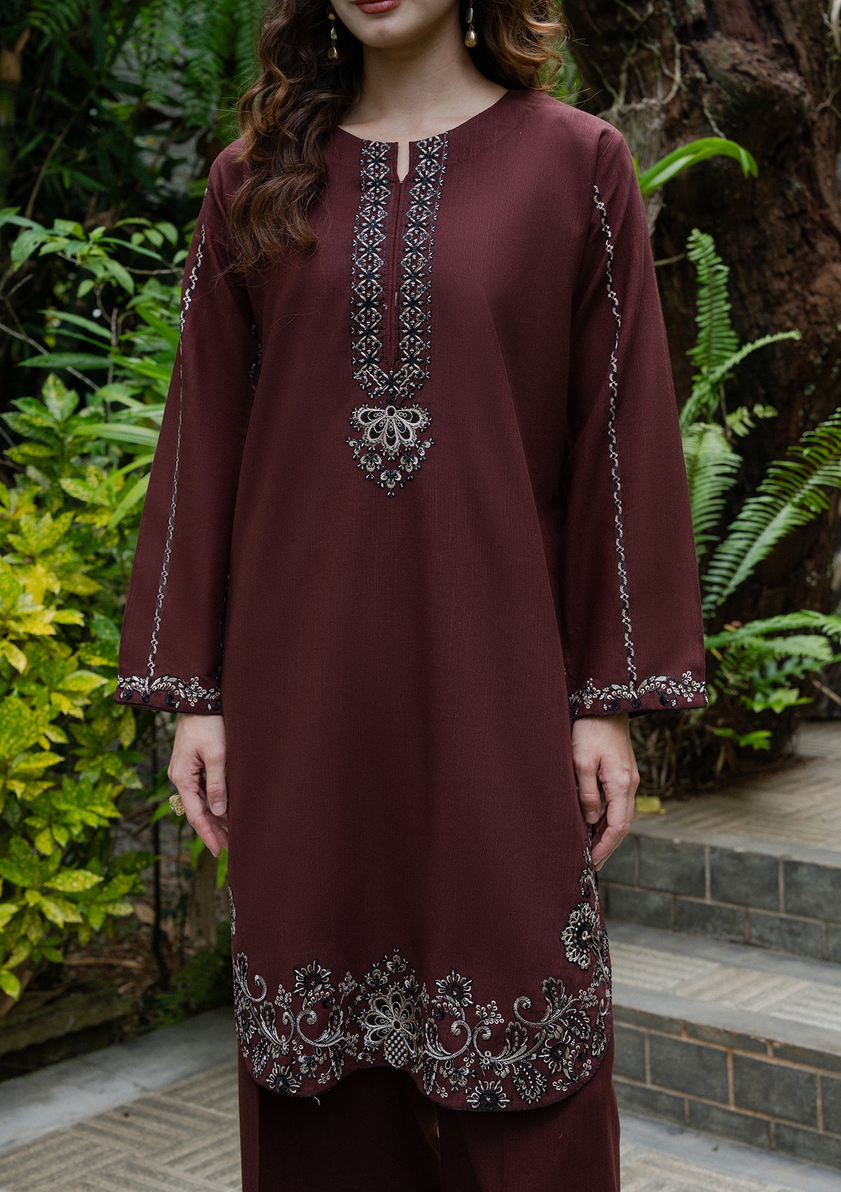Embroidered Khaddar BT006929-CHY