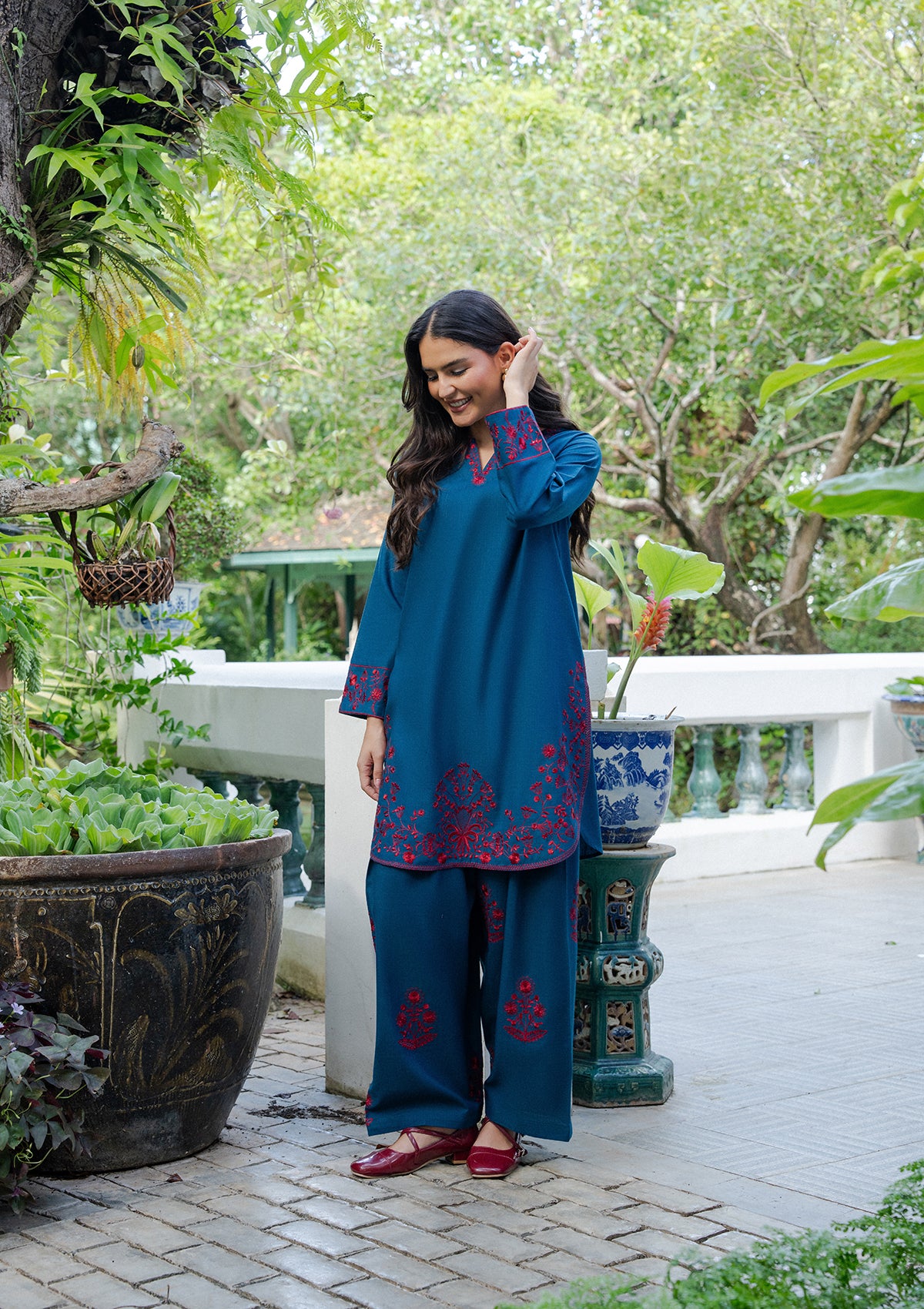 Embroidered Khaddar BT006931-ZNC