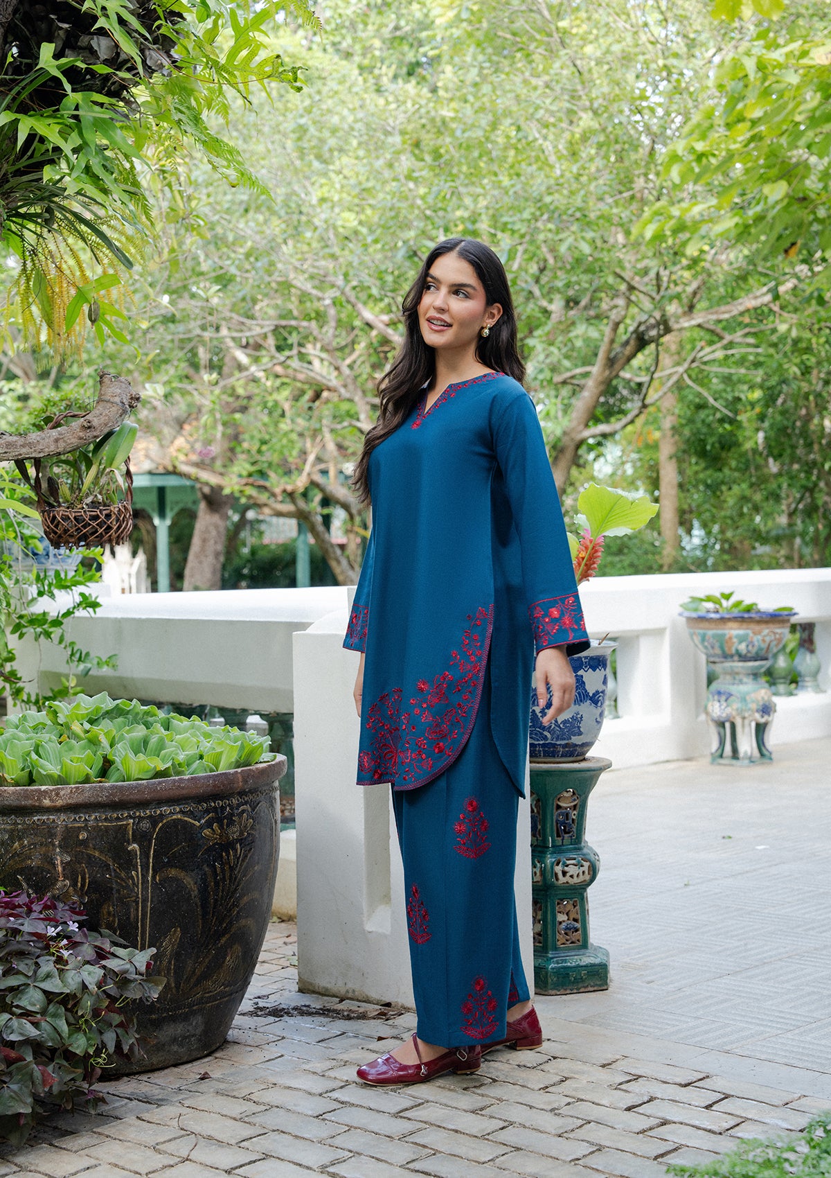 Embroidered Khaddar BT006931-ZNC