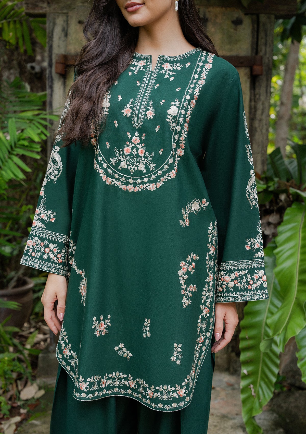 Embroidered Khaddar BT006931-DGN