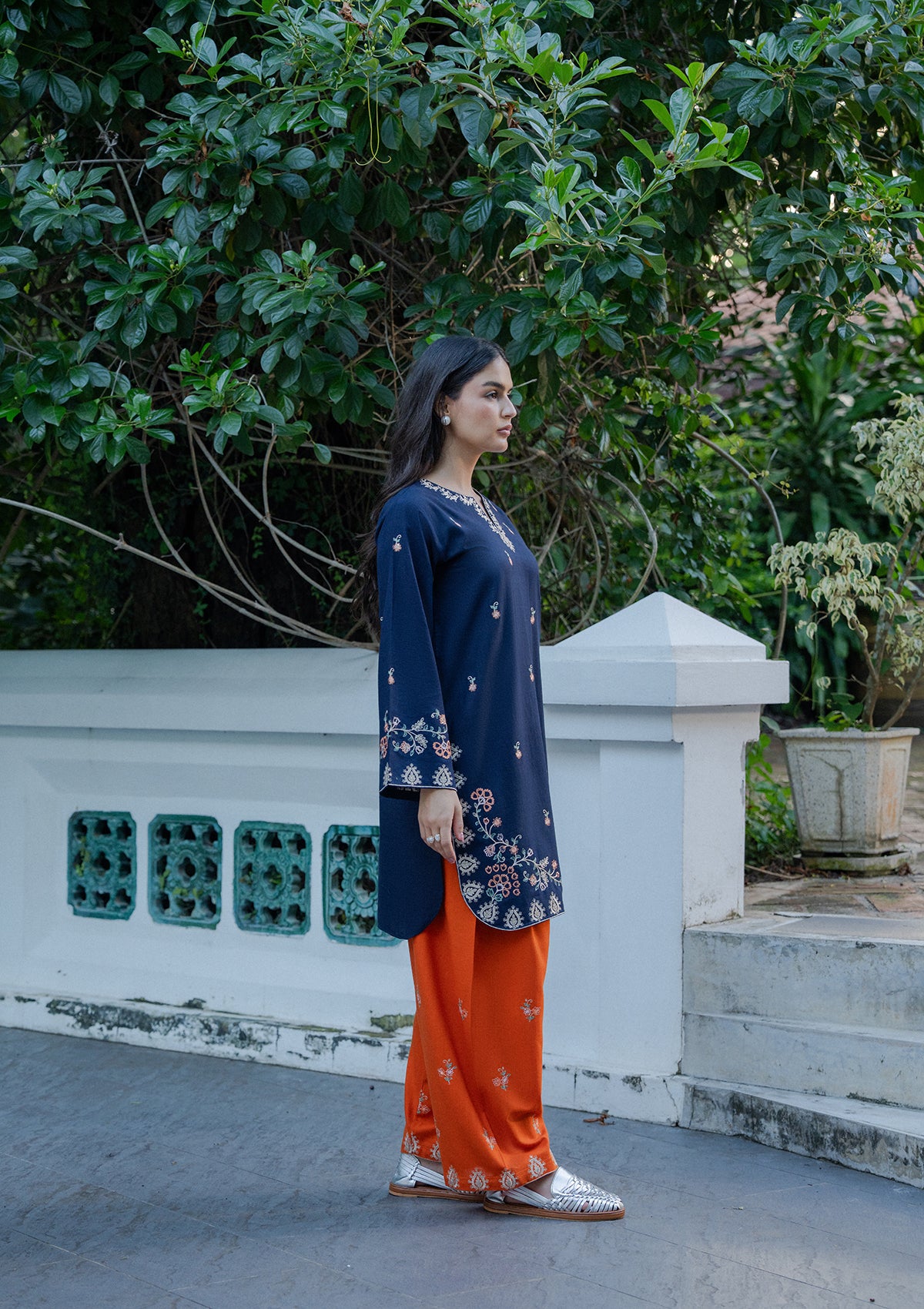 Embroidered Khaddar BT006931-NVB