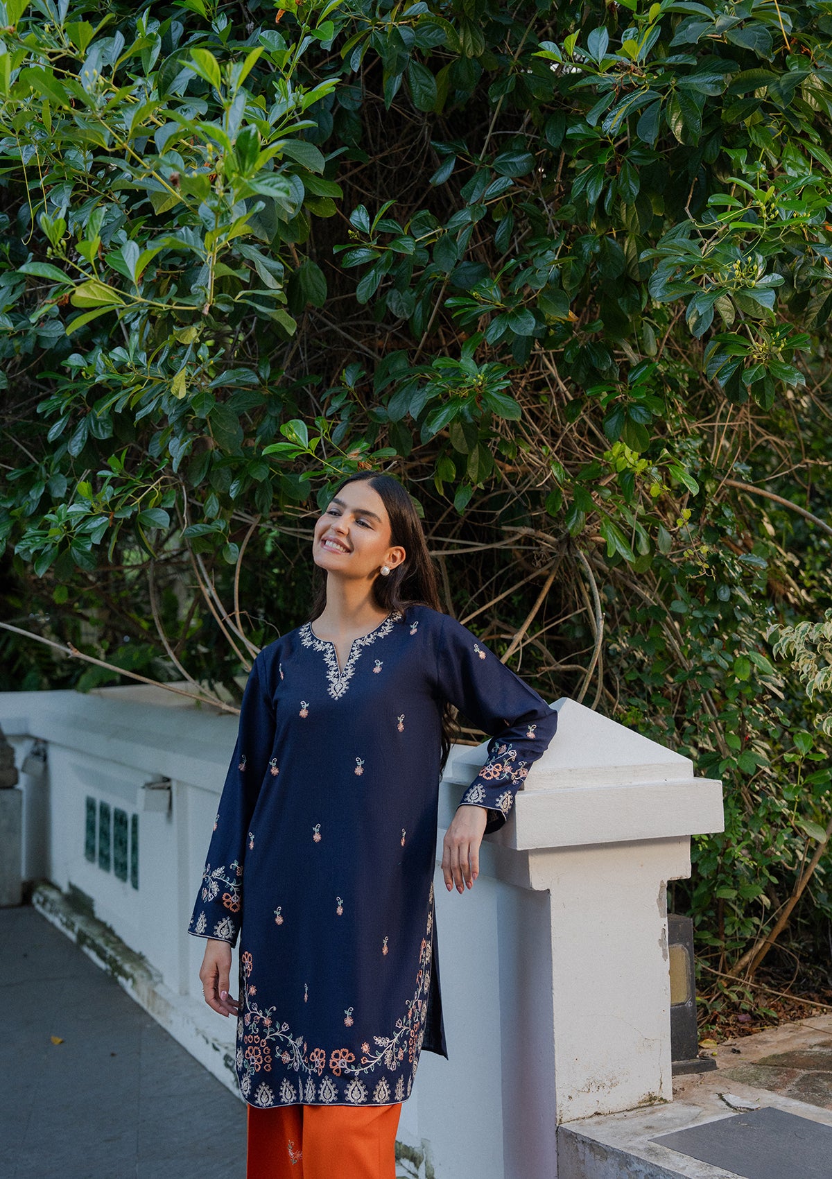 Embroidered Khaddar BT006931-NVB
