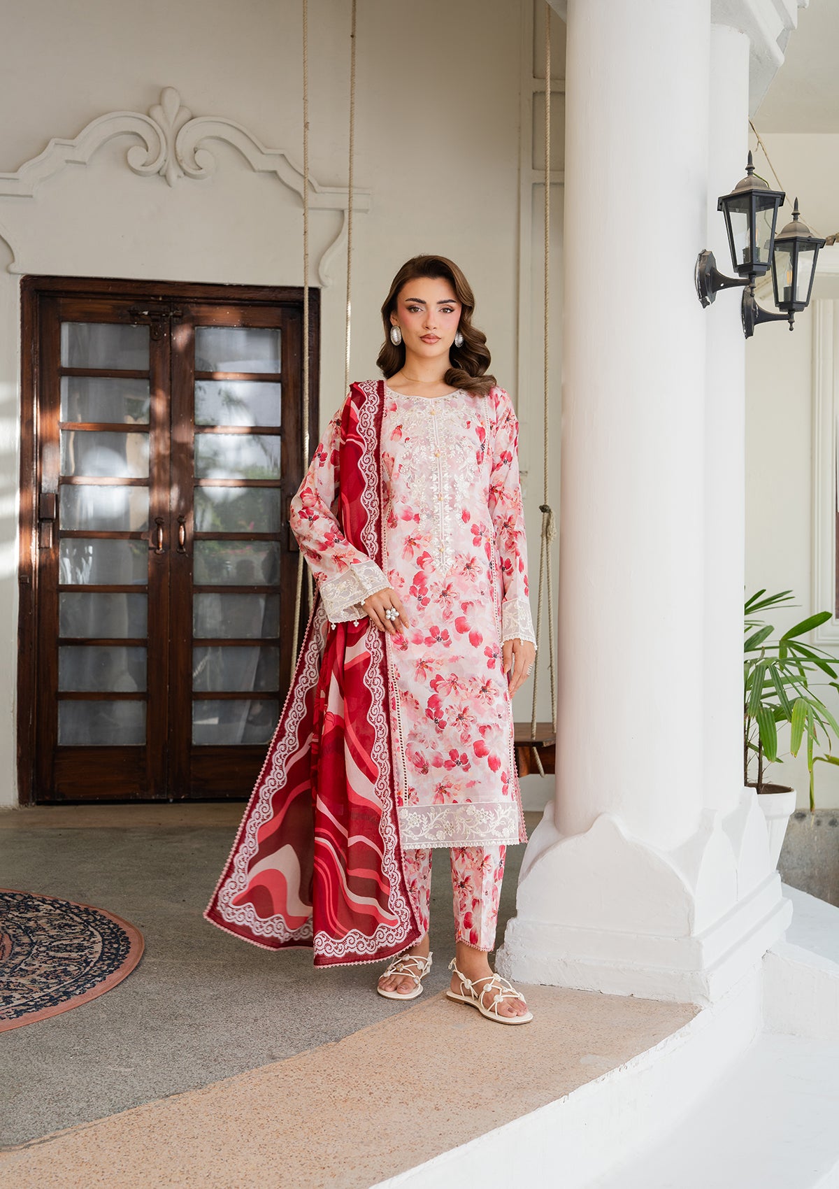 EMBROIDERED Lawn BT006892-LPK