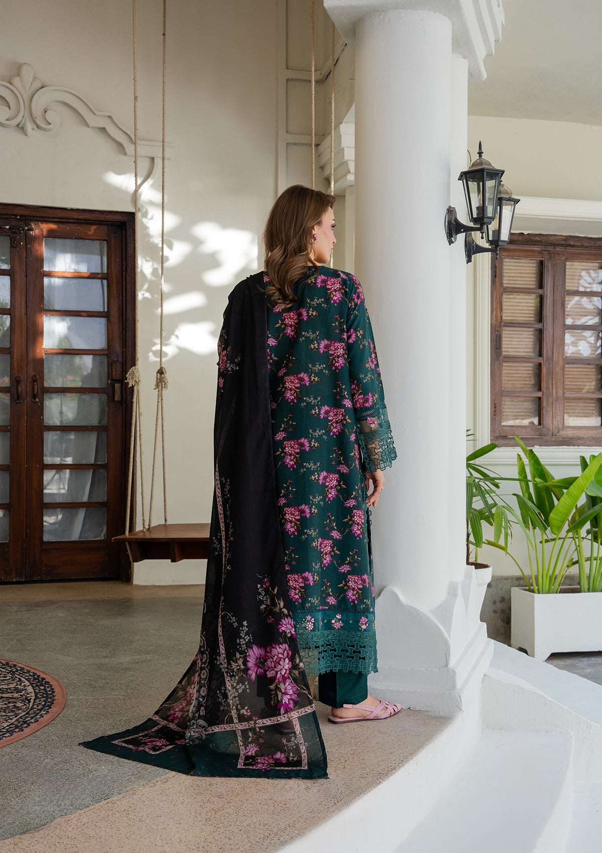 PRINTED EMBROIDERED Lawn BT006887-SGN
