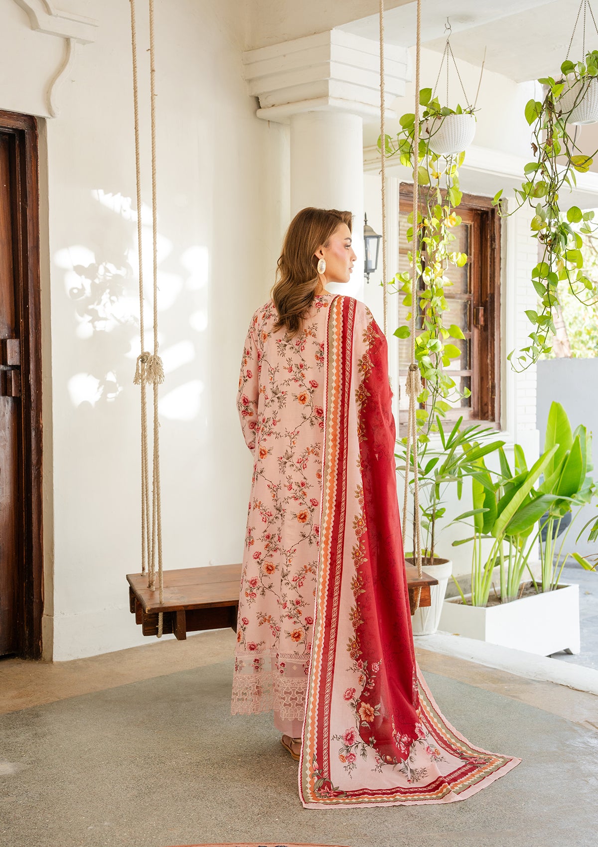 EMBROIDERED Lawn BT006887-PNK