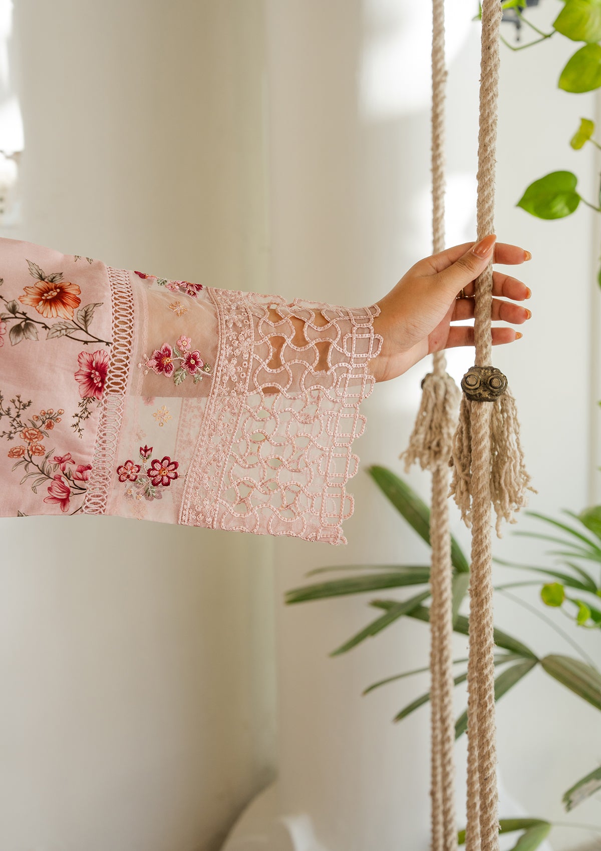 EMBROIDERED Lawn BT006887-PNK