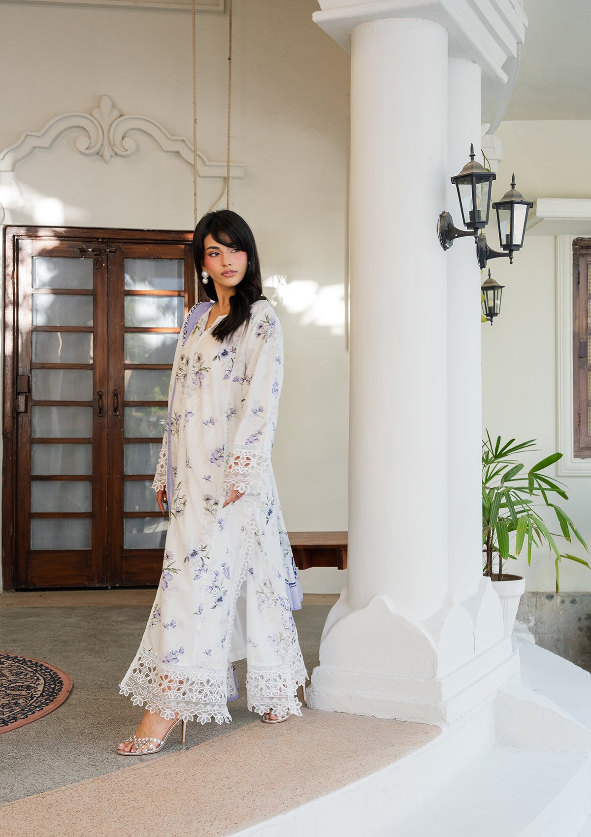 EMBROIDERED Lawn BT006887-OWH
