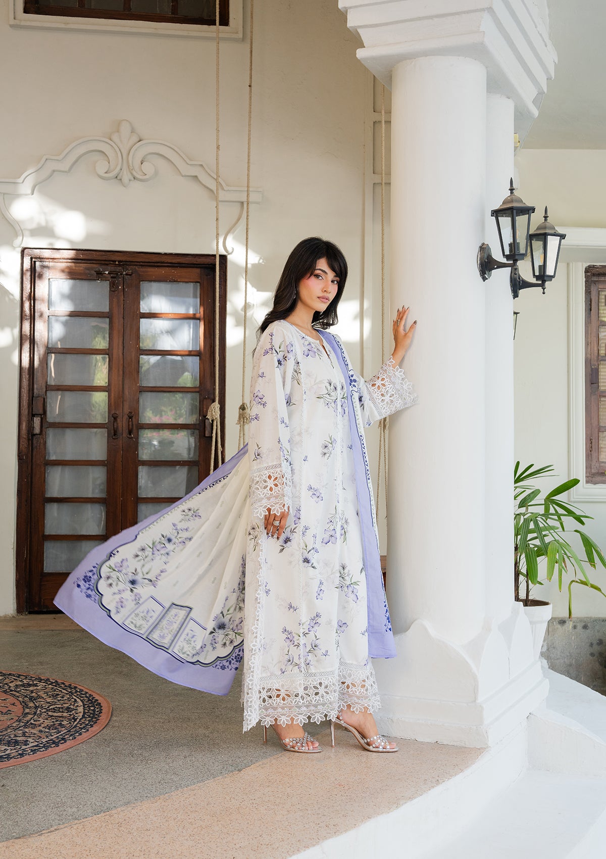 EMBROIDERED Lawn BT006887-OWH