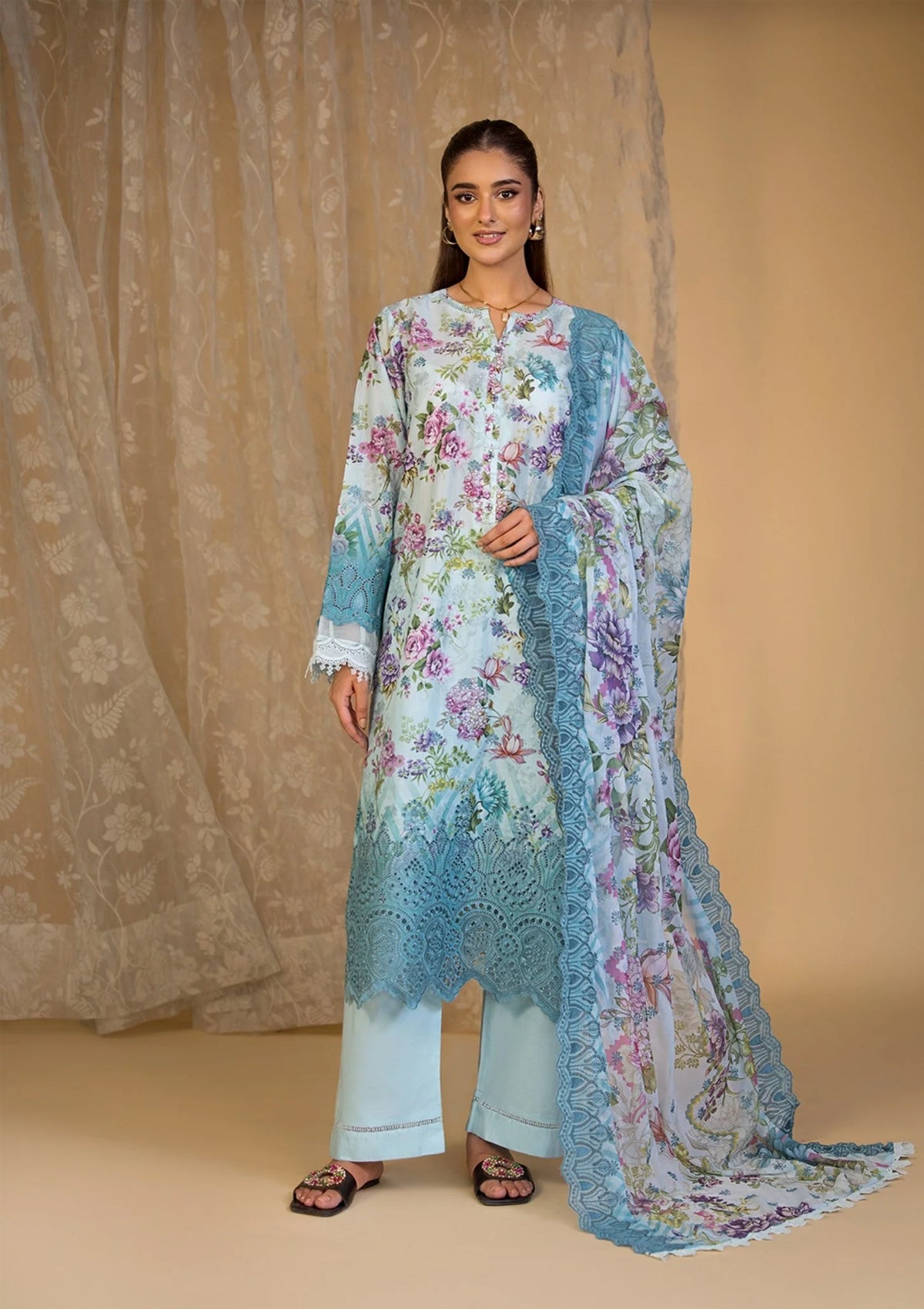 Embroidered Lawn BT006267-FRO