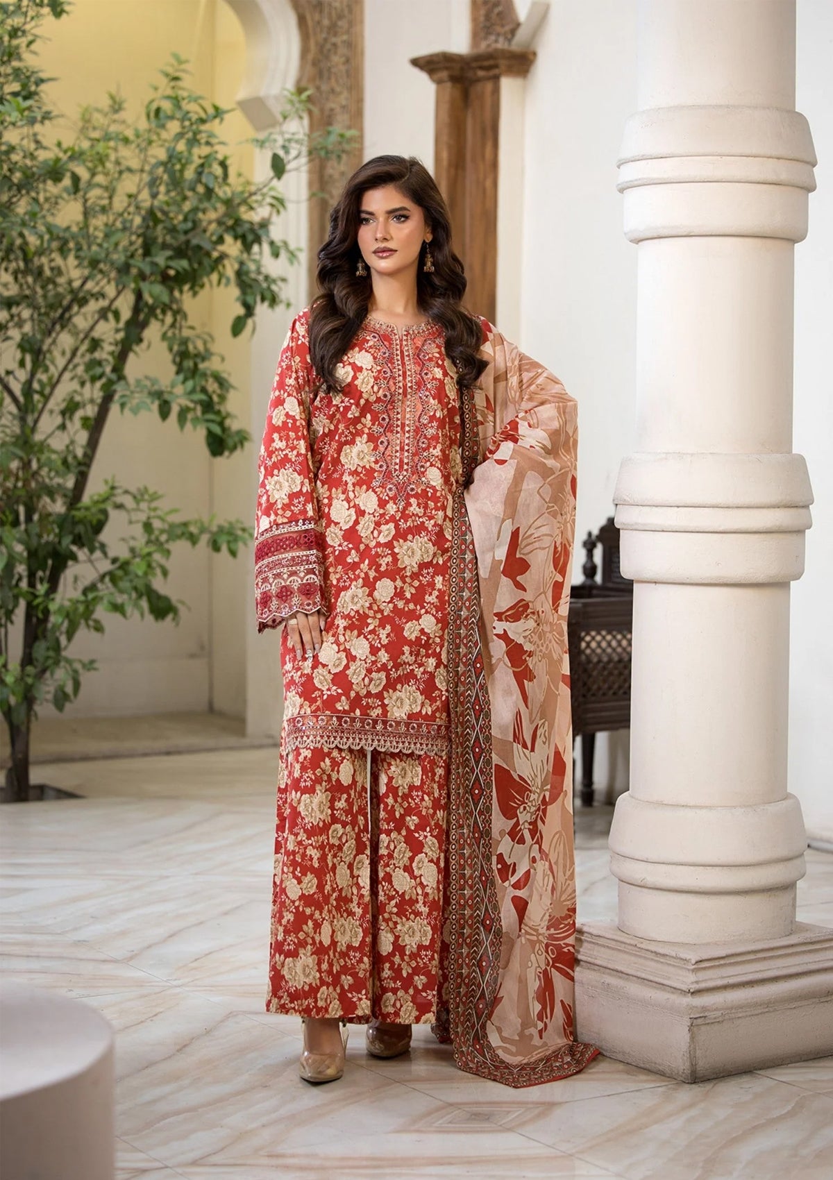 Embroidered Lawn BT6296-SMN