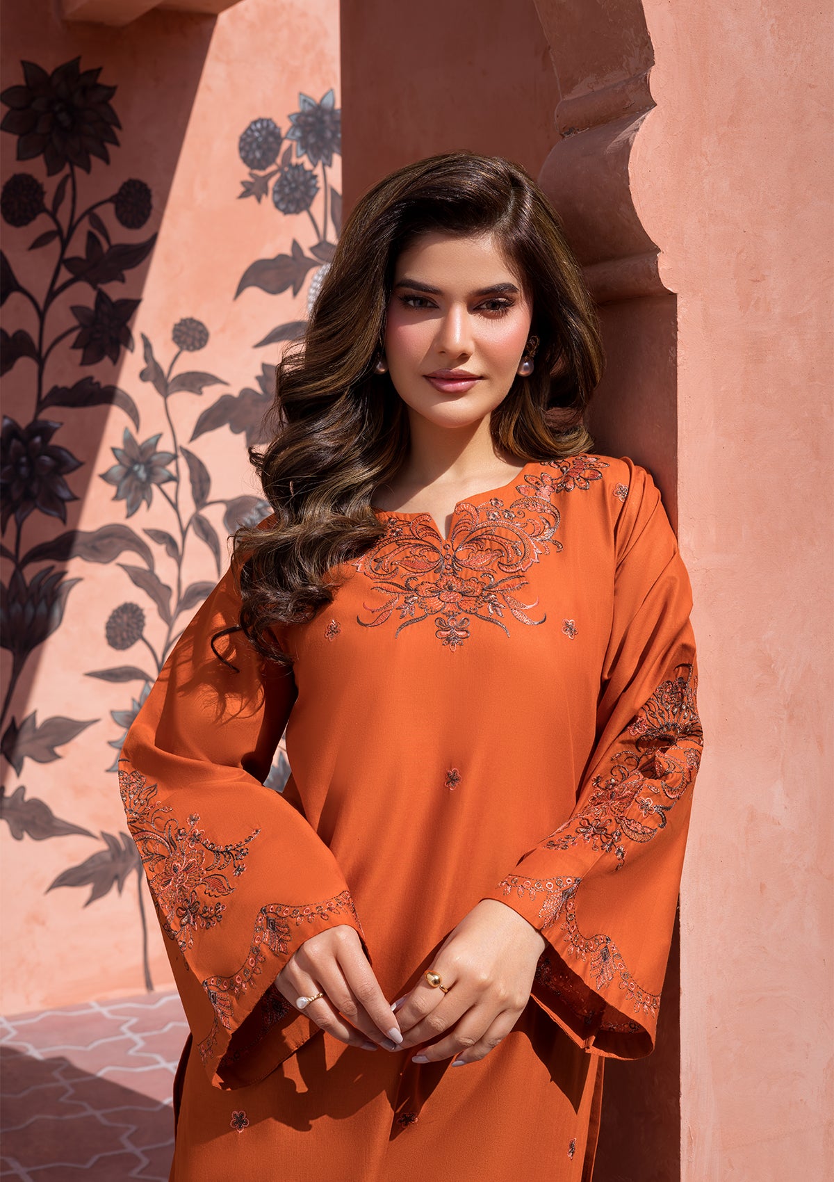 EMBROIDERED COTTON BT006686-RST