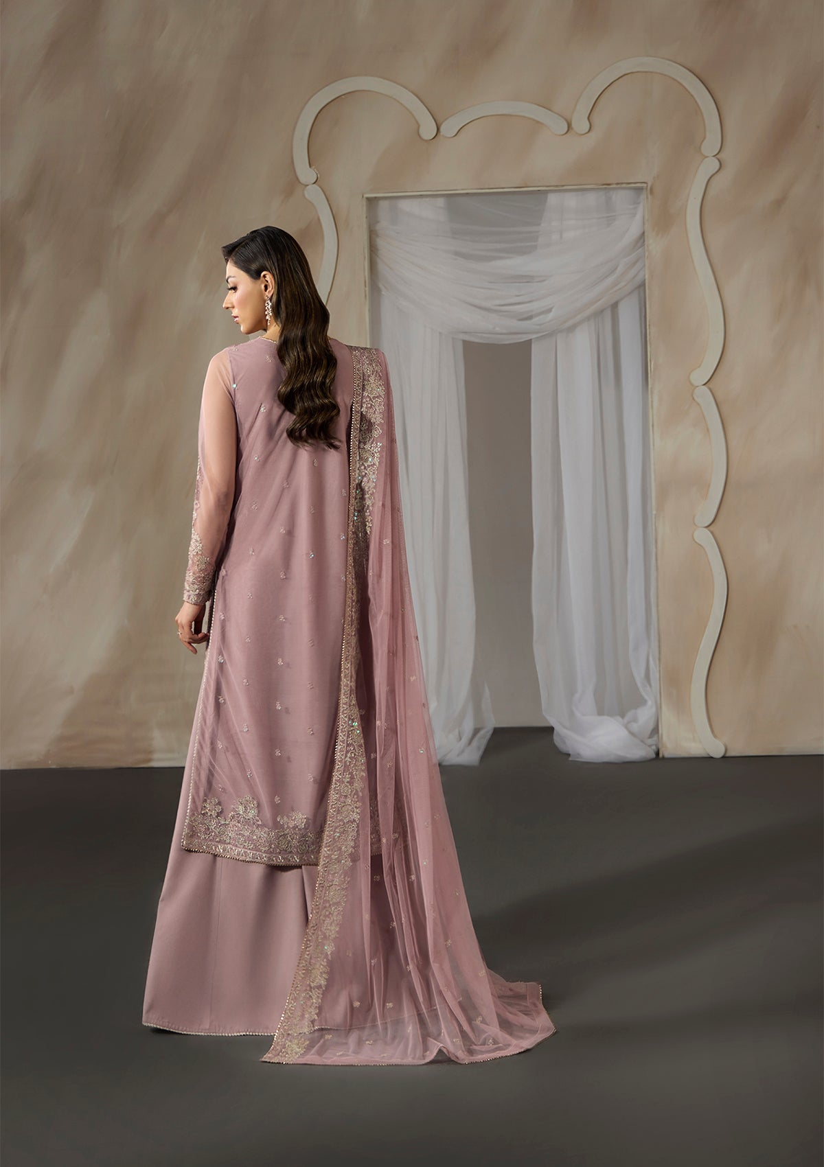 Embroidered Net BT006698-LPK