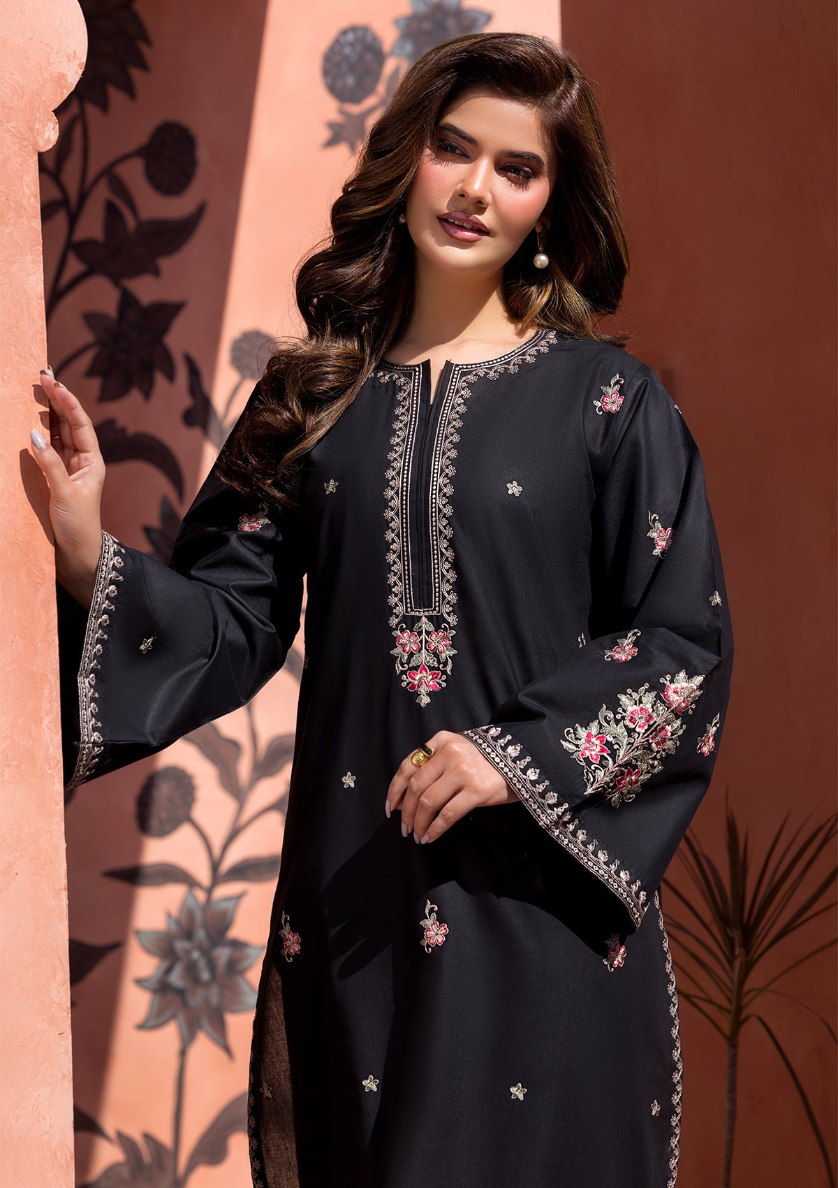 EMBROIDERED COTTON BT006686-BLK-2