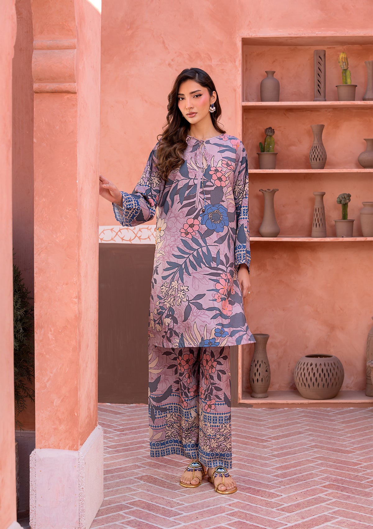 PRINTED LAWN BT006685-LPR