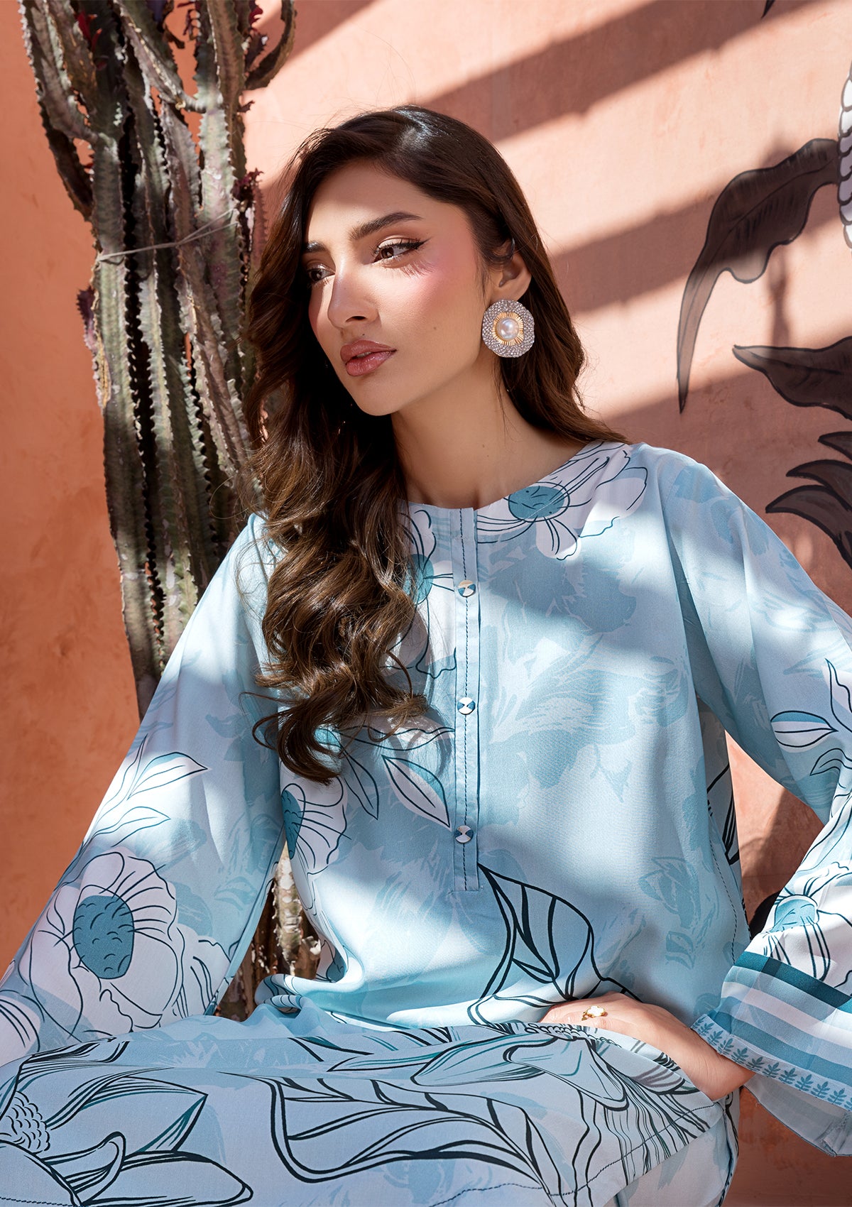 PRINTED LAWN BT006685-LBU