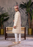 Bin Tayyab Sherwani (TD-1541)  OFF WHITE