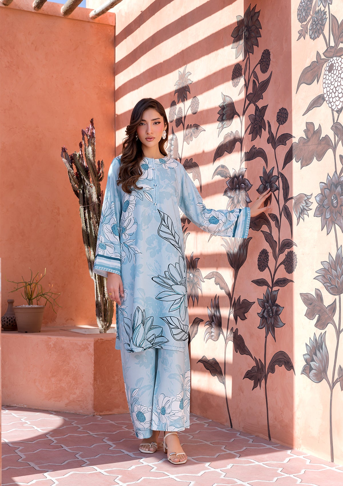 PRINTED LAWN BT006685-LBU