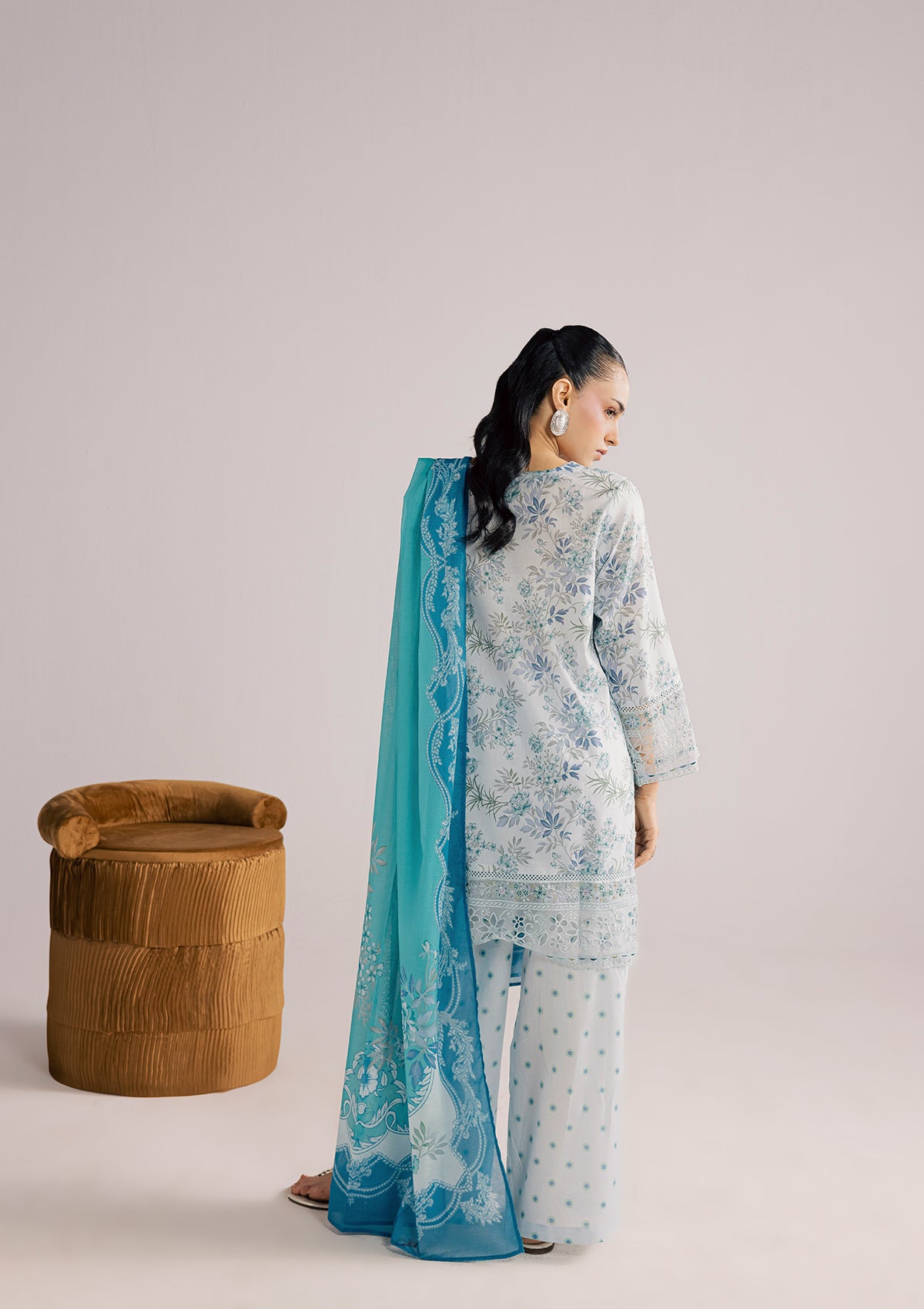 PRINTED KHADDAR BT007010-SBL