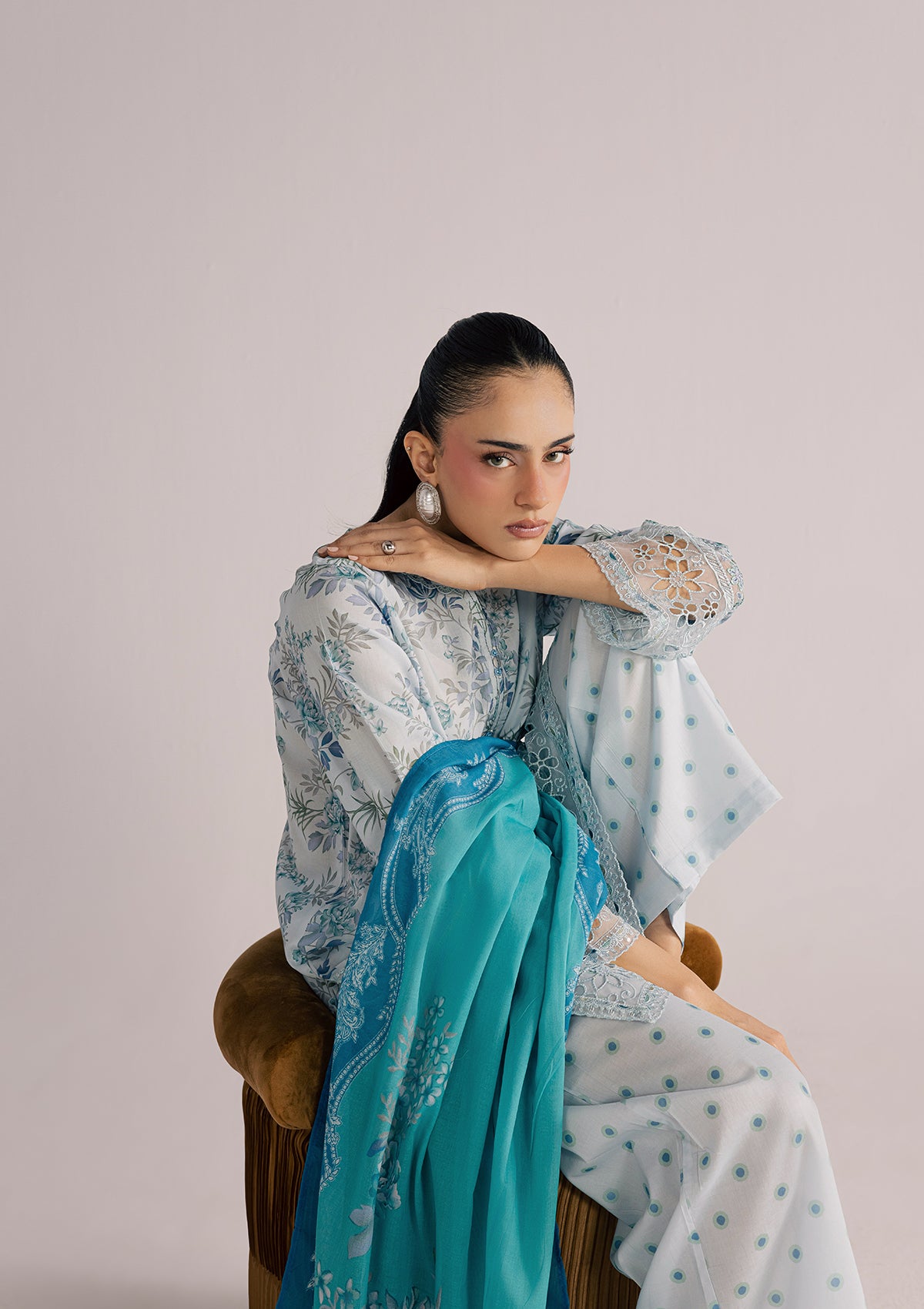 PRINTED KHADDAR BT007010-SBL