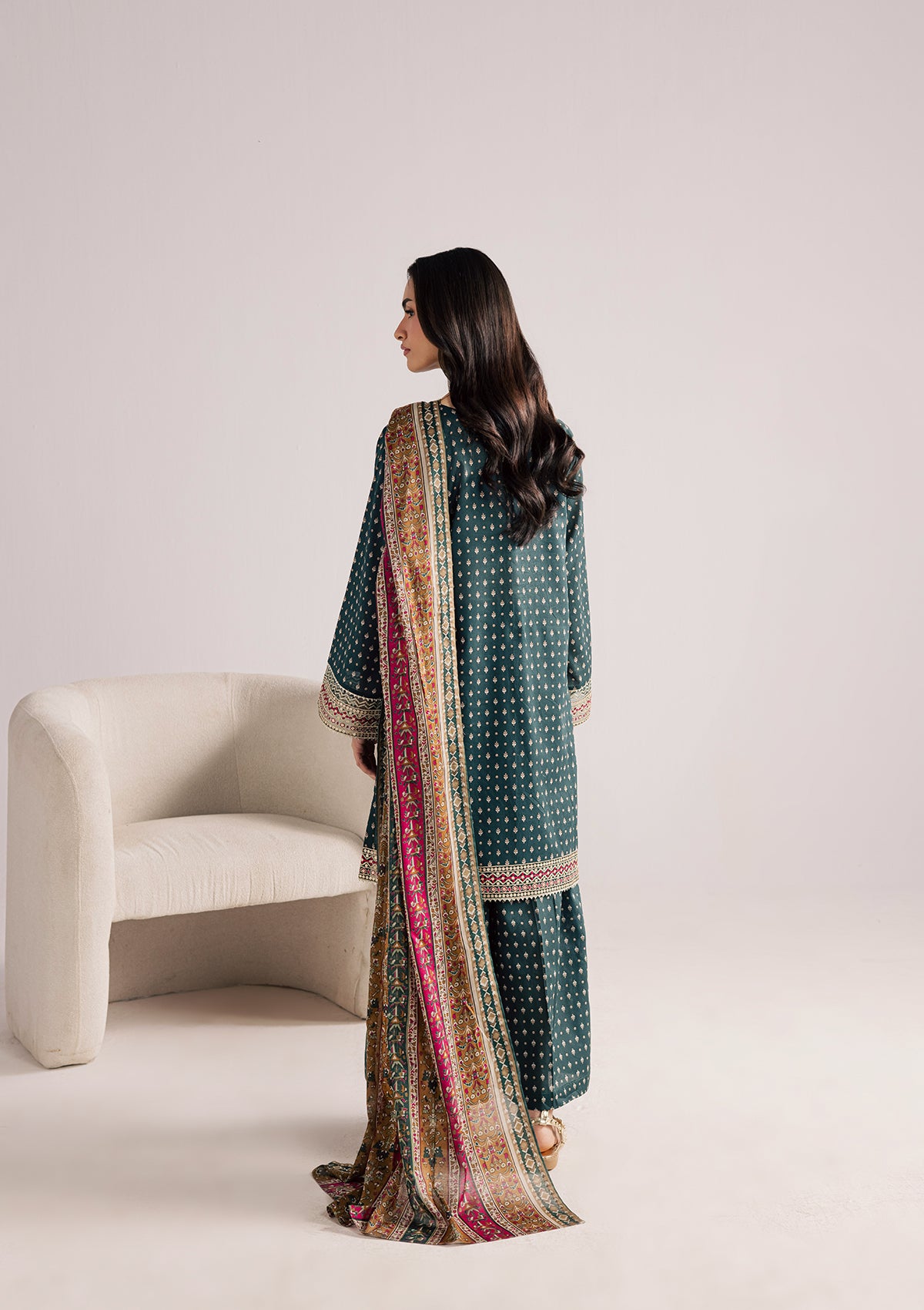 PRINTED EMBROIDERED LAWN BT006852-SGN