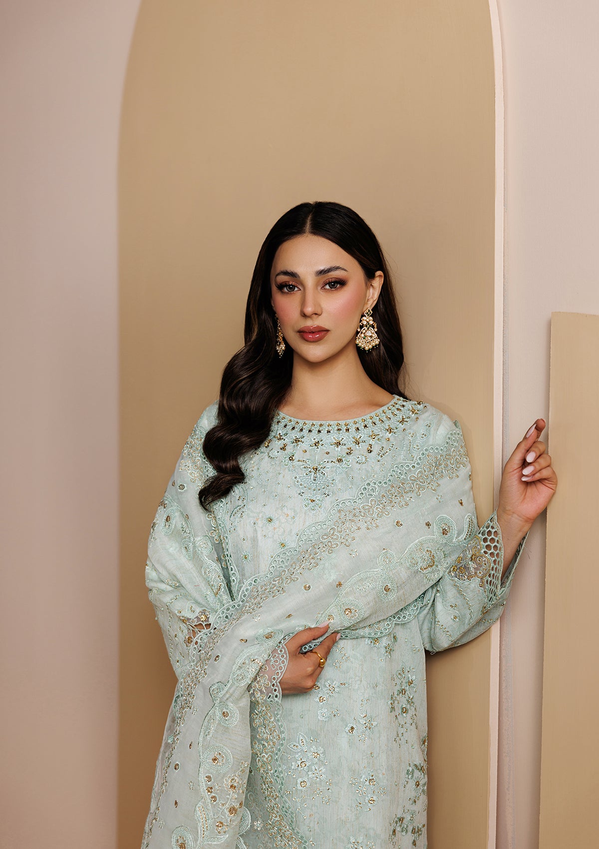 EMBROIDERED KHADDINET BT006754-AQA