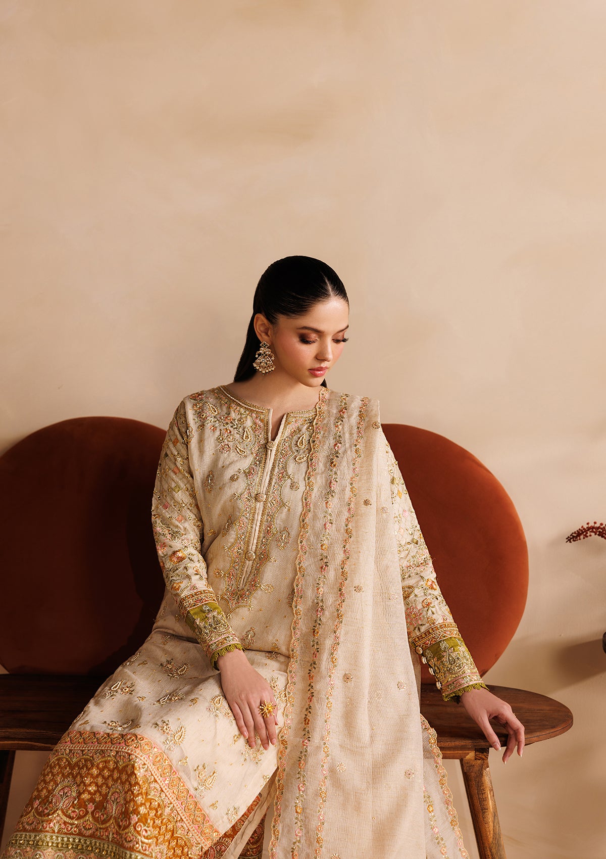 EMBROIDERED KHADDINET BT006754-LBR