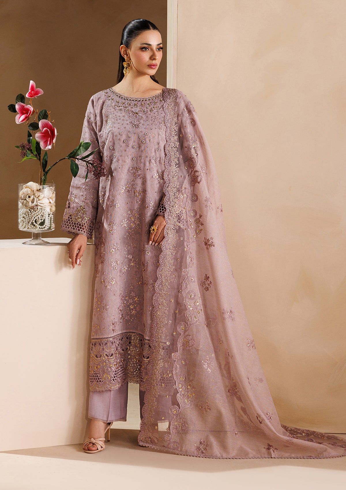 EMBROIDERED KHADDINET BT006754-LPR