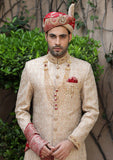 Bin Tayyab Sherwani (TD-1396) Beige