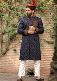 Bin Tayyab Sherwani (TD-1402) Royal Blue