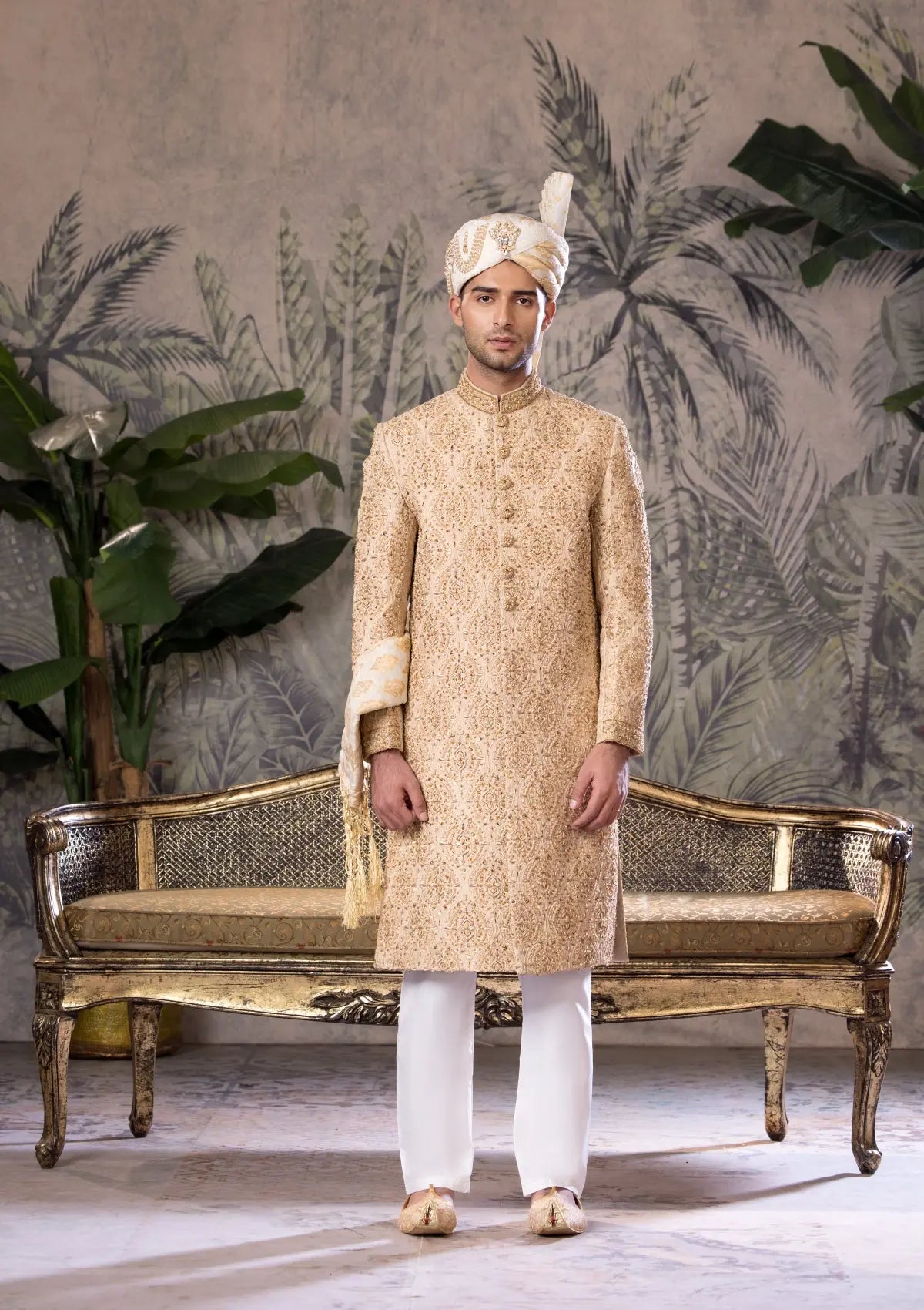Bin Tayyab Sherwani (TD-1681)  GRAY Bin Tayyab