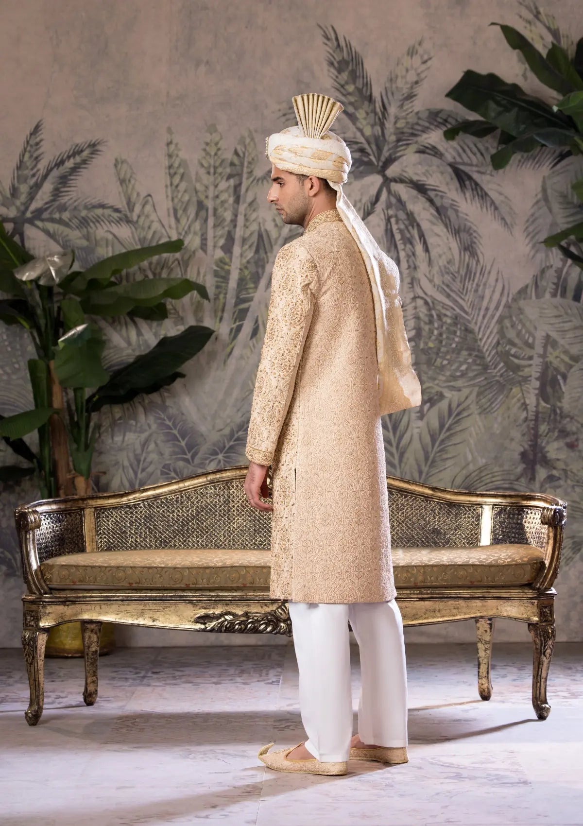 Bin Tayyab Sherwani (TD-1681)  GRAY Bin Tayyab