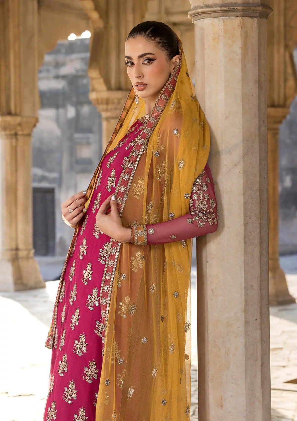 EMBROIDERED NET BT-6572 Bin Tayyab