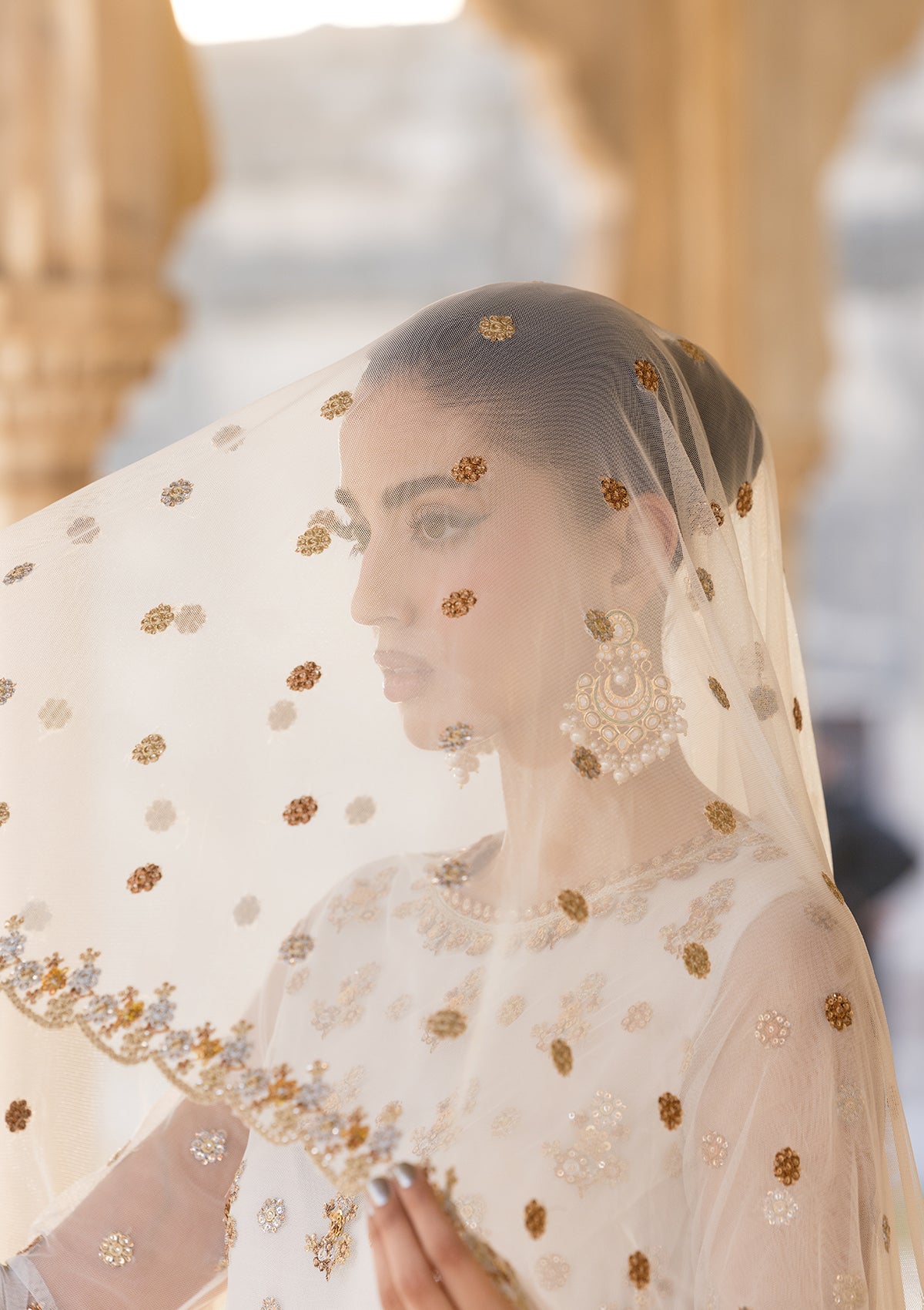 EMBROIDERED NET BT6623