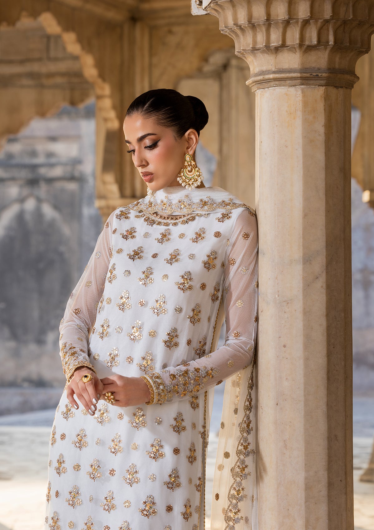 EMBROIDERED NET BT6623