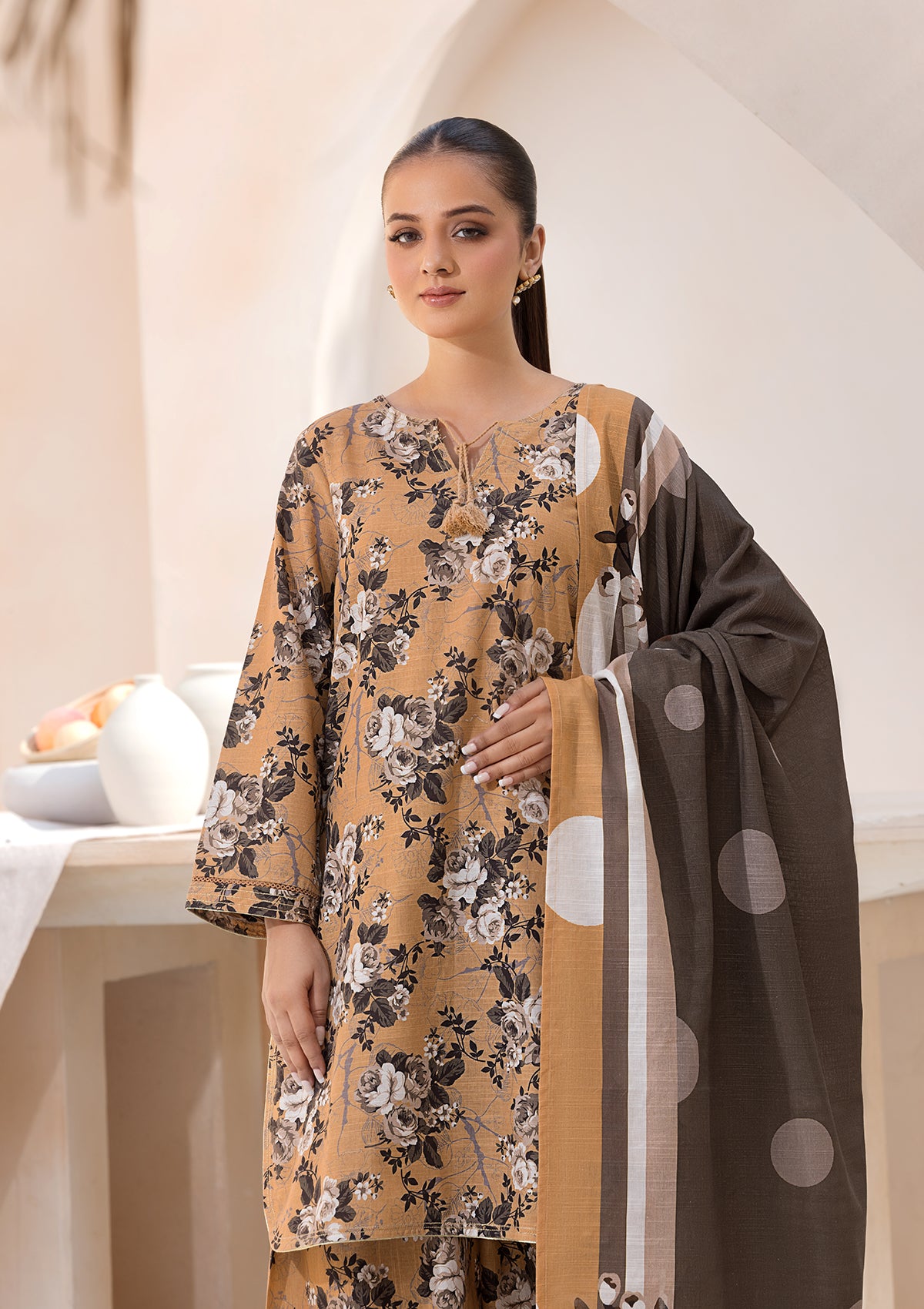 PRINTED KHADDAR BT6547-CPR