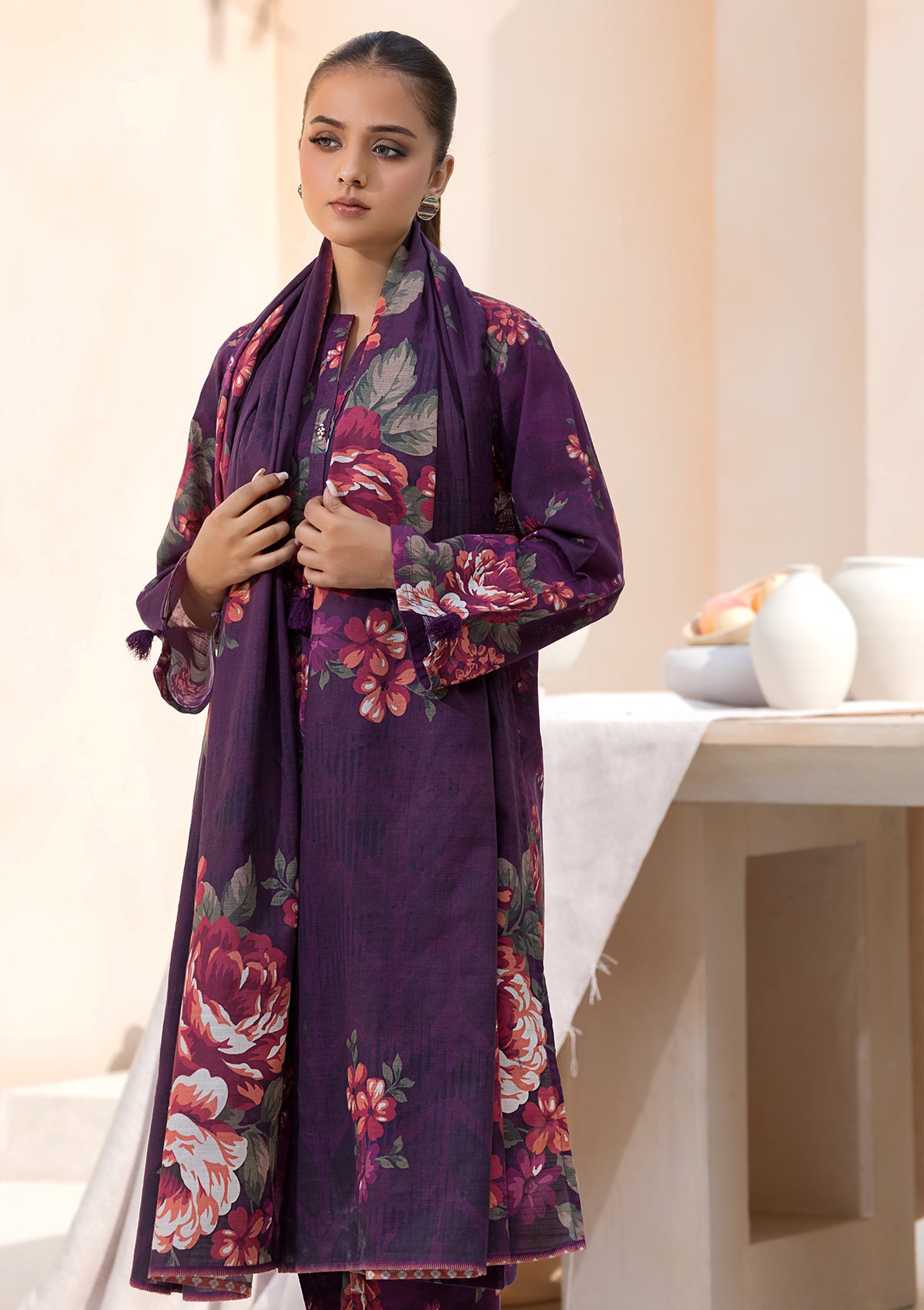 Printed Khaddar BT6544-PPR