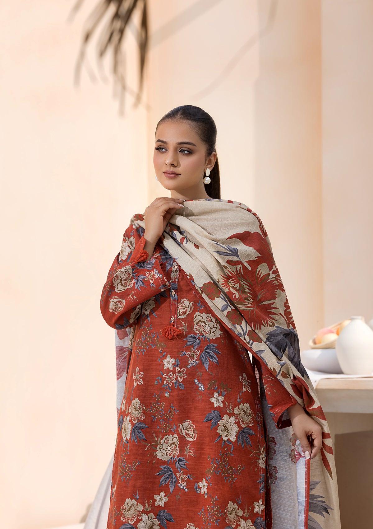 Printed Khaddar BT6544-RST